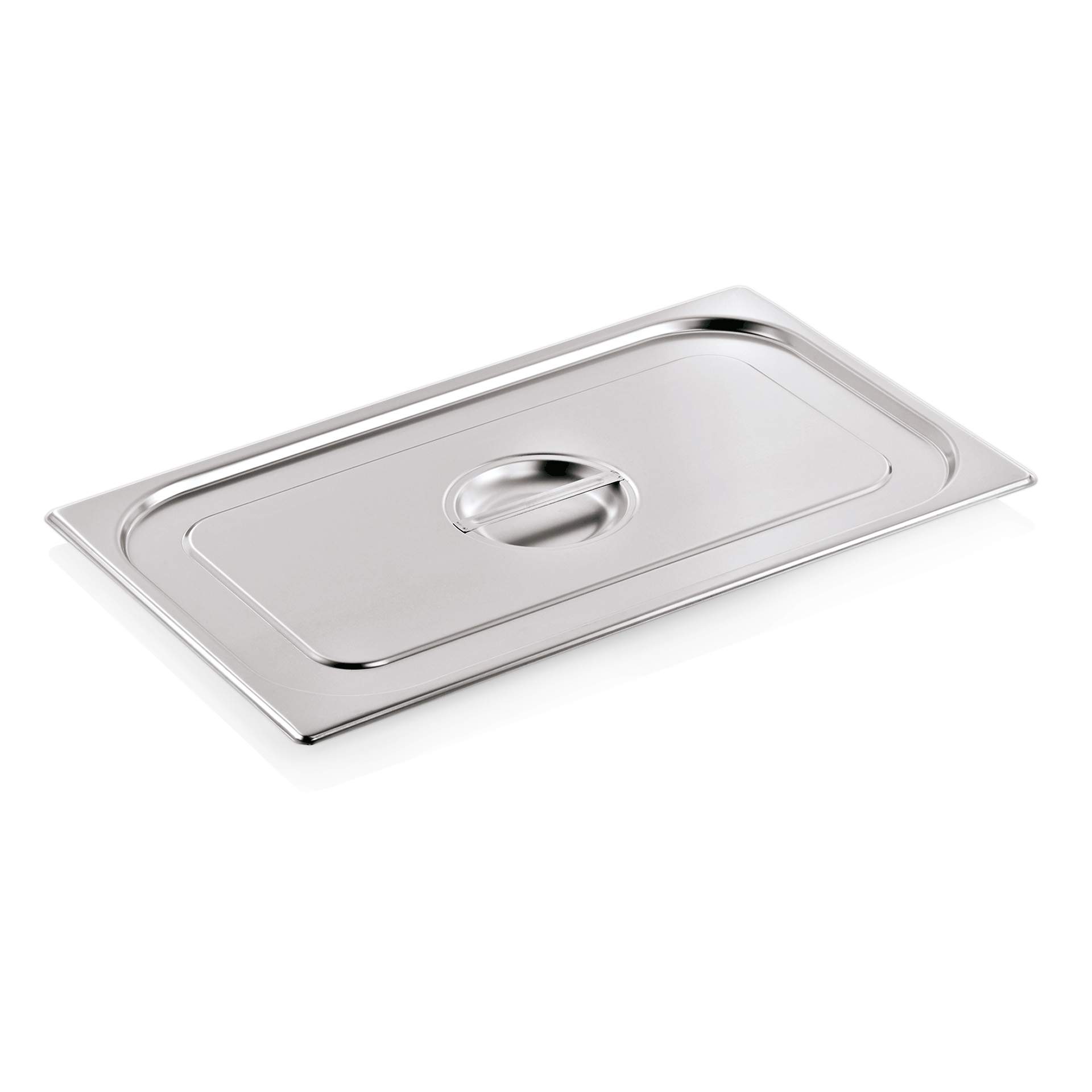 GN-Deckel - ohne Löffeleinschnitt - Serie 90 - GN 1/1 (530 x 325 mm) - Edelstahl - 9011001-A