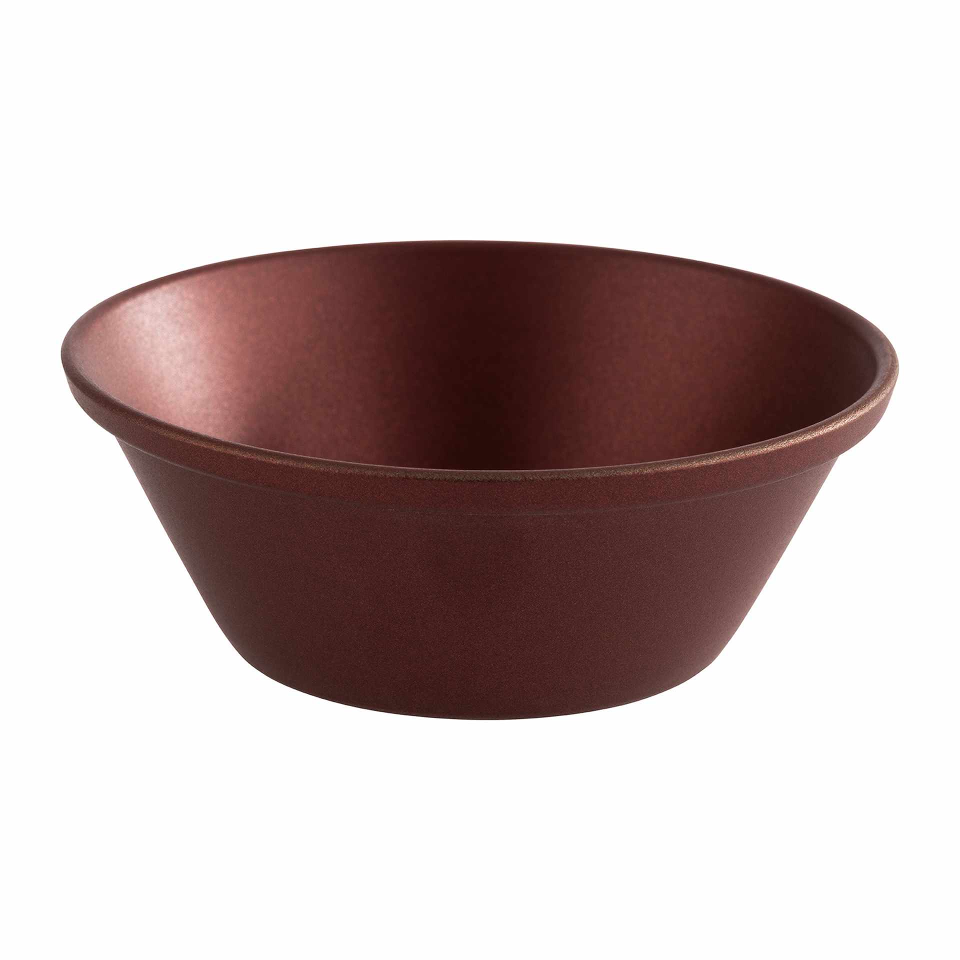 Dipschälchen - 6er Set - rot - rund - Höhe 2,5 cm - Ø 6 cm - Inhalt 0,04 l - Edelstahl - 40722-B