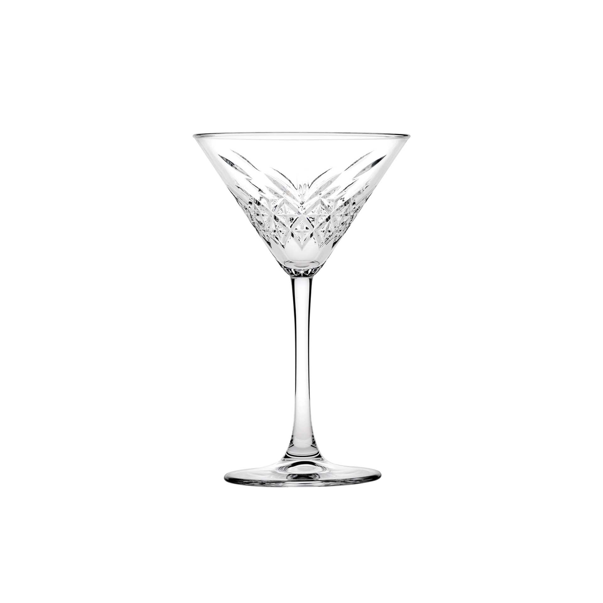 Cocktail-Glas - Set á 12 Stück - Serie Timeless - Höhe 17,2 cm - Ø oben / unten 11,6 / 8,2 cm - Inhalt 0,23 l - Glas - 440176-A