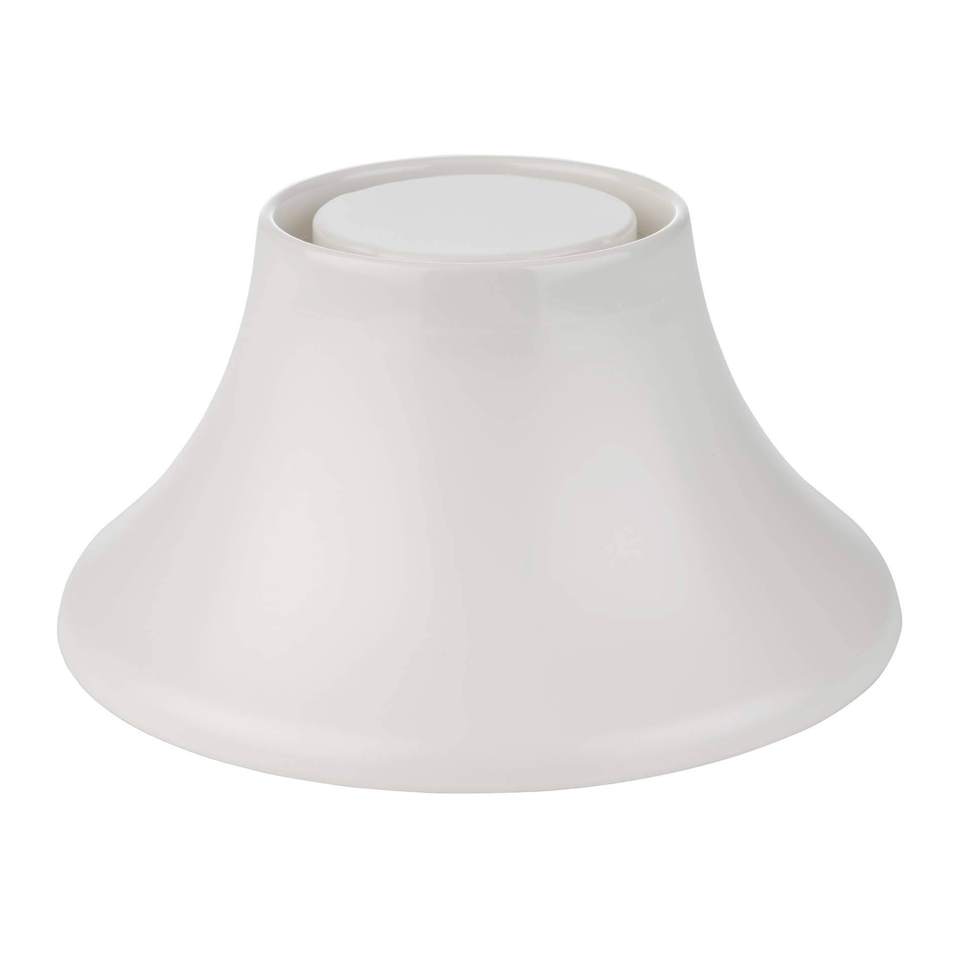 Ständer - für Platten - Serie Frida - weiß - rund - Abm. 8,0 cm - Ø 16,5 cm - Melamin - 84926-B
