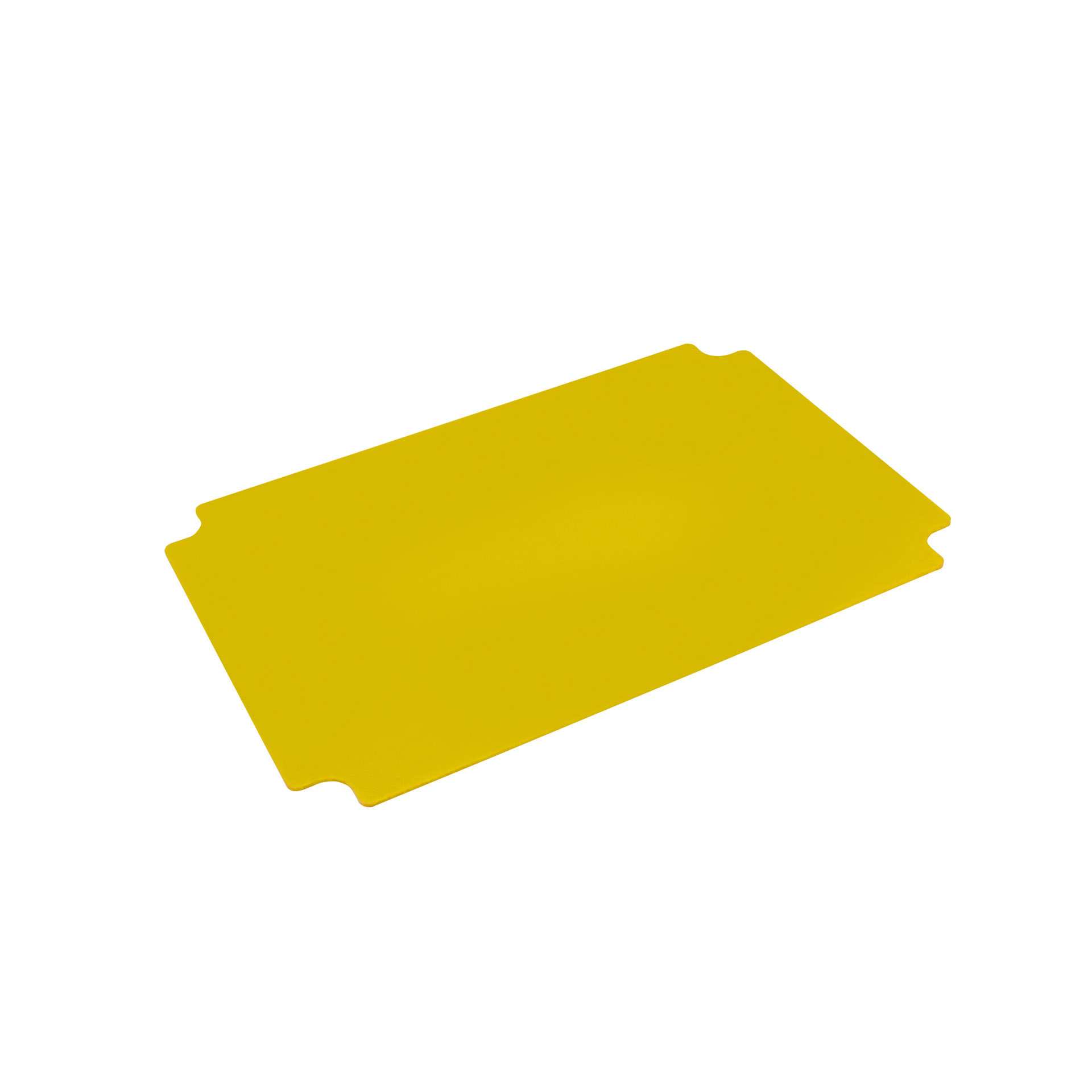 Ersatz-Schneidebrett - Set á 6 Stk. - gelb - Abm. 40,0 x 60,0 x 0,3 cm - HD-PE - 228364-C