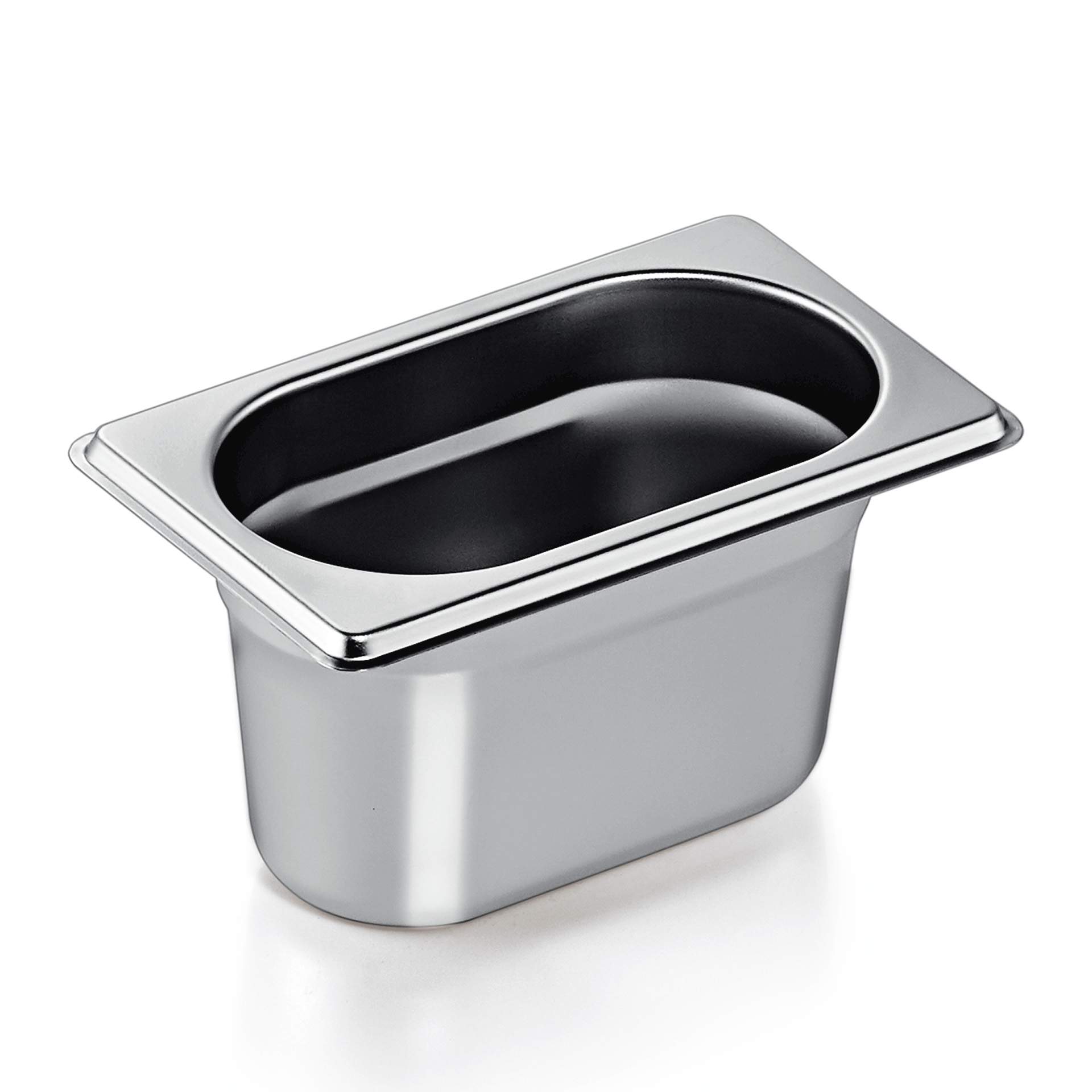 GN-Behälter - Serie Eco-Line - GN 1/9 - 100 mm - Inhalt 1,0 l - Chromnickelstahl - 7519100-A