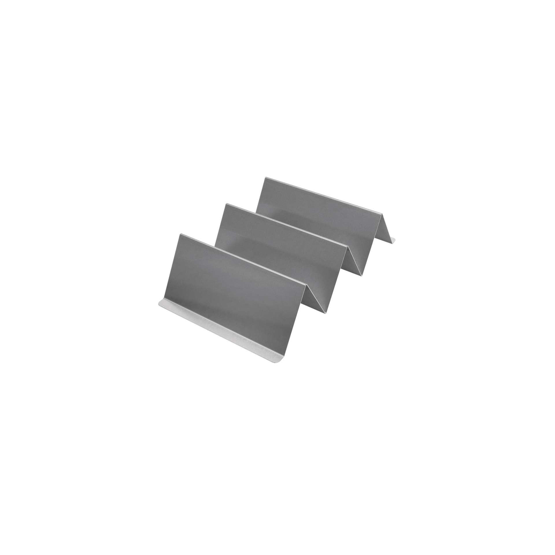 Snack-Verkaufsständer - Wellen/Etagen: 2 - Abm. 32,0 x 20,0 x 8,0 cm - Edelstahl - 154011-C