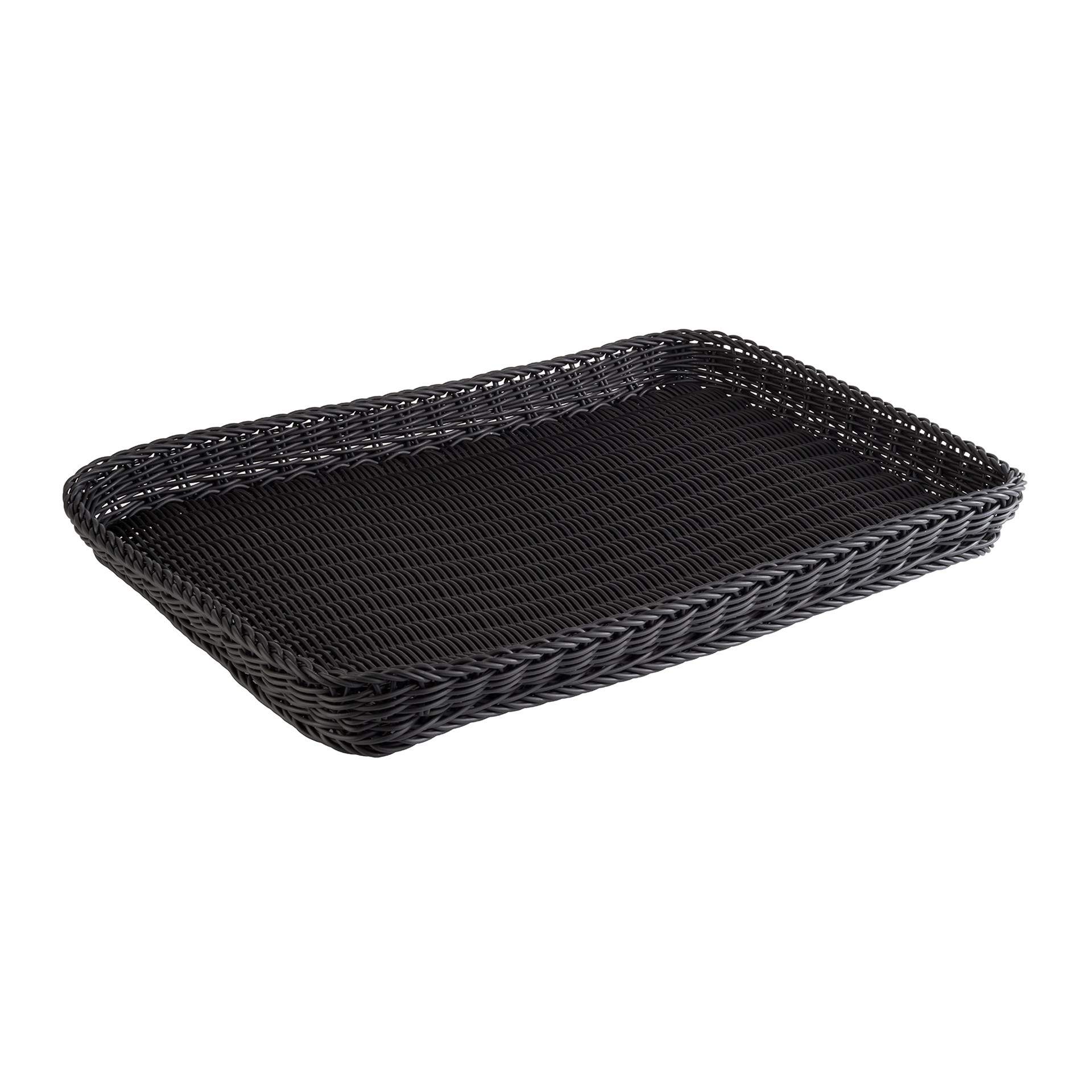 Korb - Serie Profi Line - schwarz - Abm. 60,0 x 40,0 x 5,0 cm - Polypropylen - 50918-B