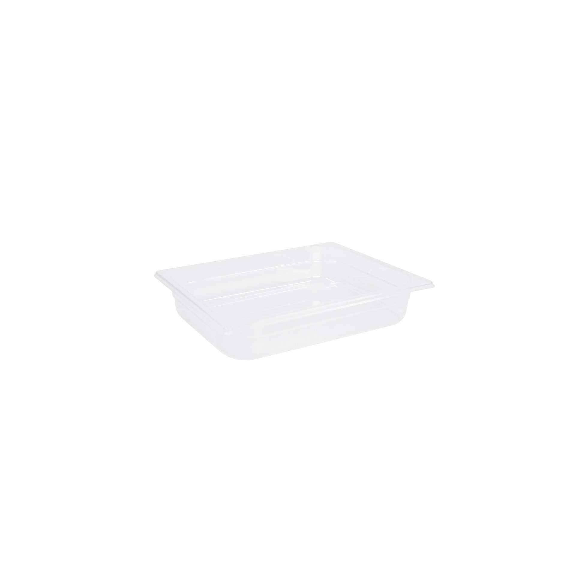 GN-Behälter - Abm. 32,5 x 26,5 x 6,5 cm - Inhalt 4,0 l - GN 1/2 (325 x 265 mm) - 65 mm - Polypropylen - 530010-C