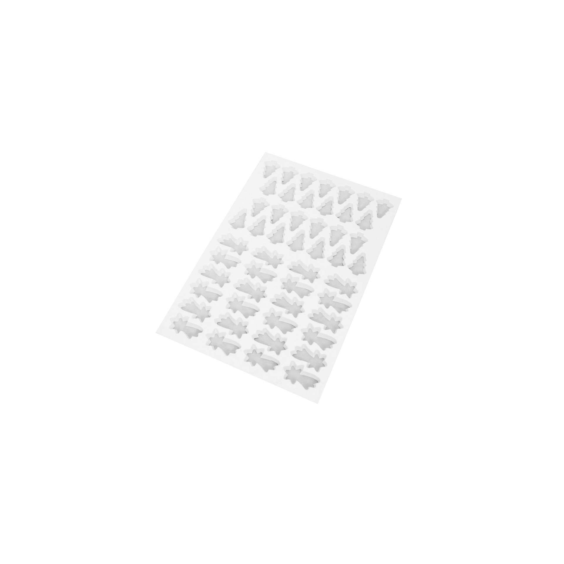Ausstechmatte - Tanne Komet - Abm. 57,5 x 39,0 x 1,8 cm - Polystyrol - 166009-C