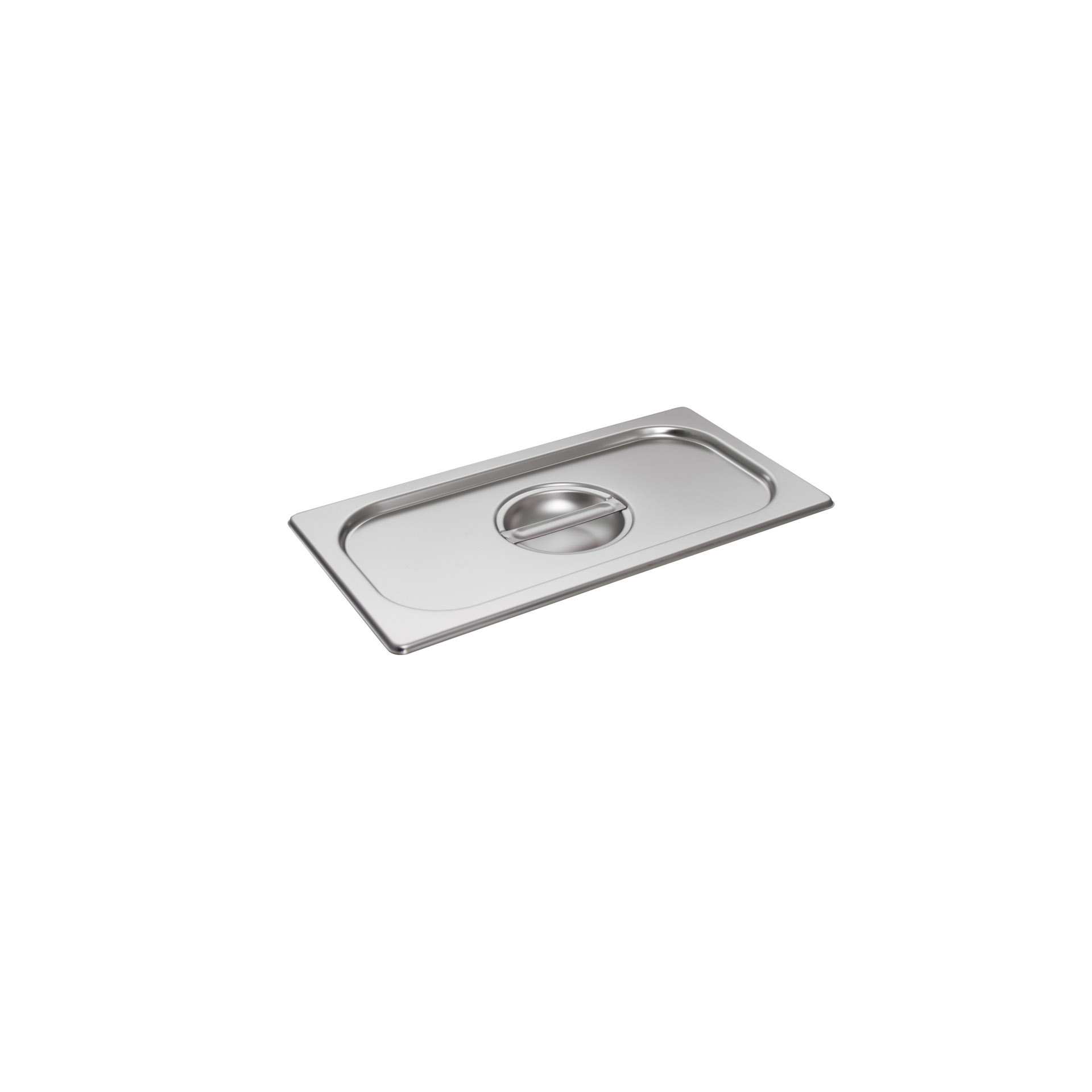 GN-Deckel - Abm. 32,5 x 17,6 x 3,0 cm - GN 1/3 (325 x 176 mm) - Edelstahl - 530236-C