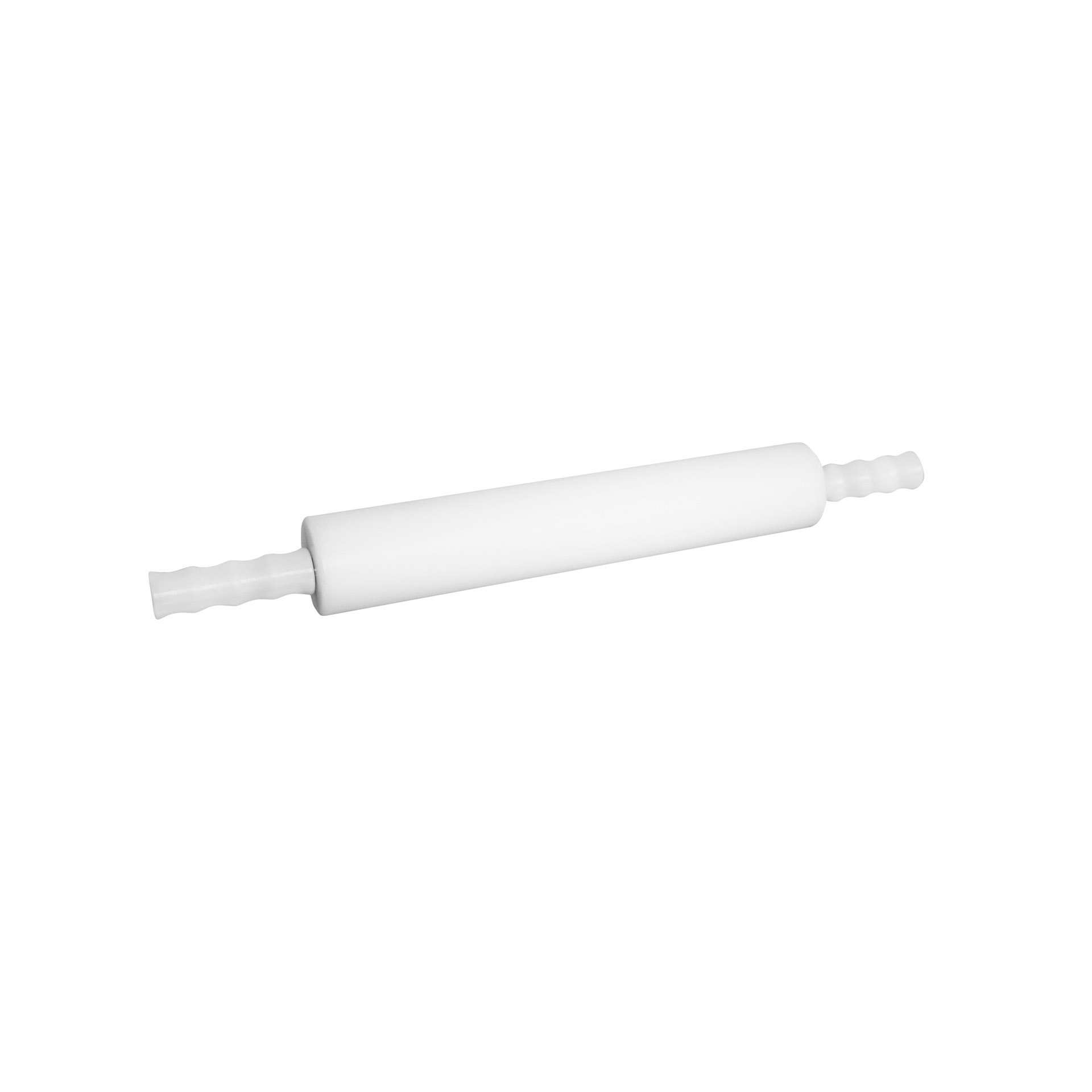 Rollwalzen - mit Edelstahlwelle - weiß - Abm. 70,0 x 8,0 x 8,0 cm - Polyethylen - 200128-C