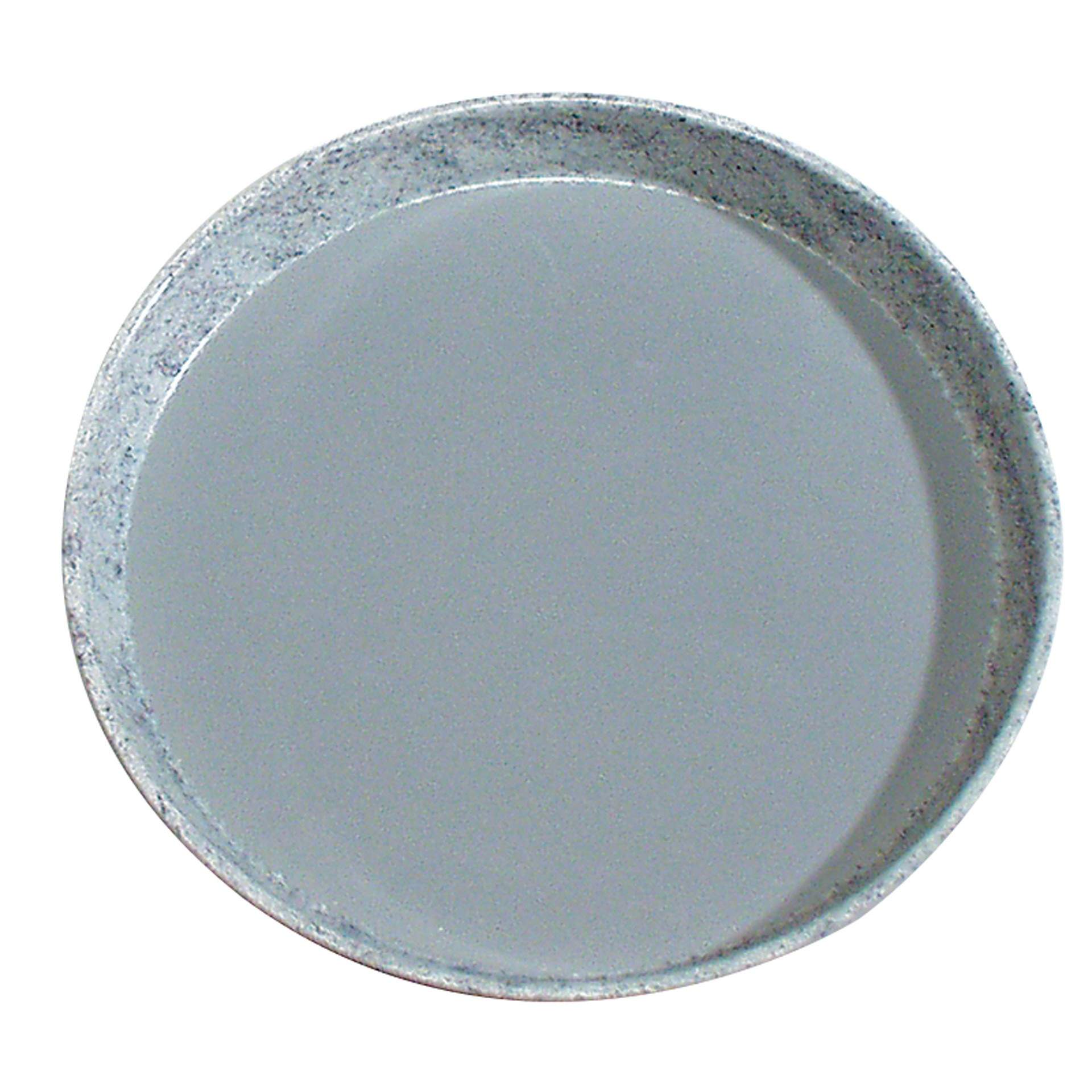 Bierglasträger - rutschfeste Oberfläche - grau - oval - Abm. 28 x 20 x 1,5 cm - glasfaserverstärkter Kunststoff - 507-B