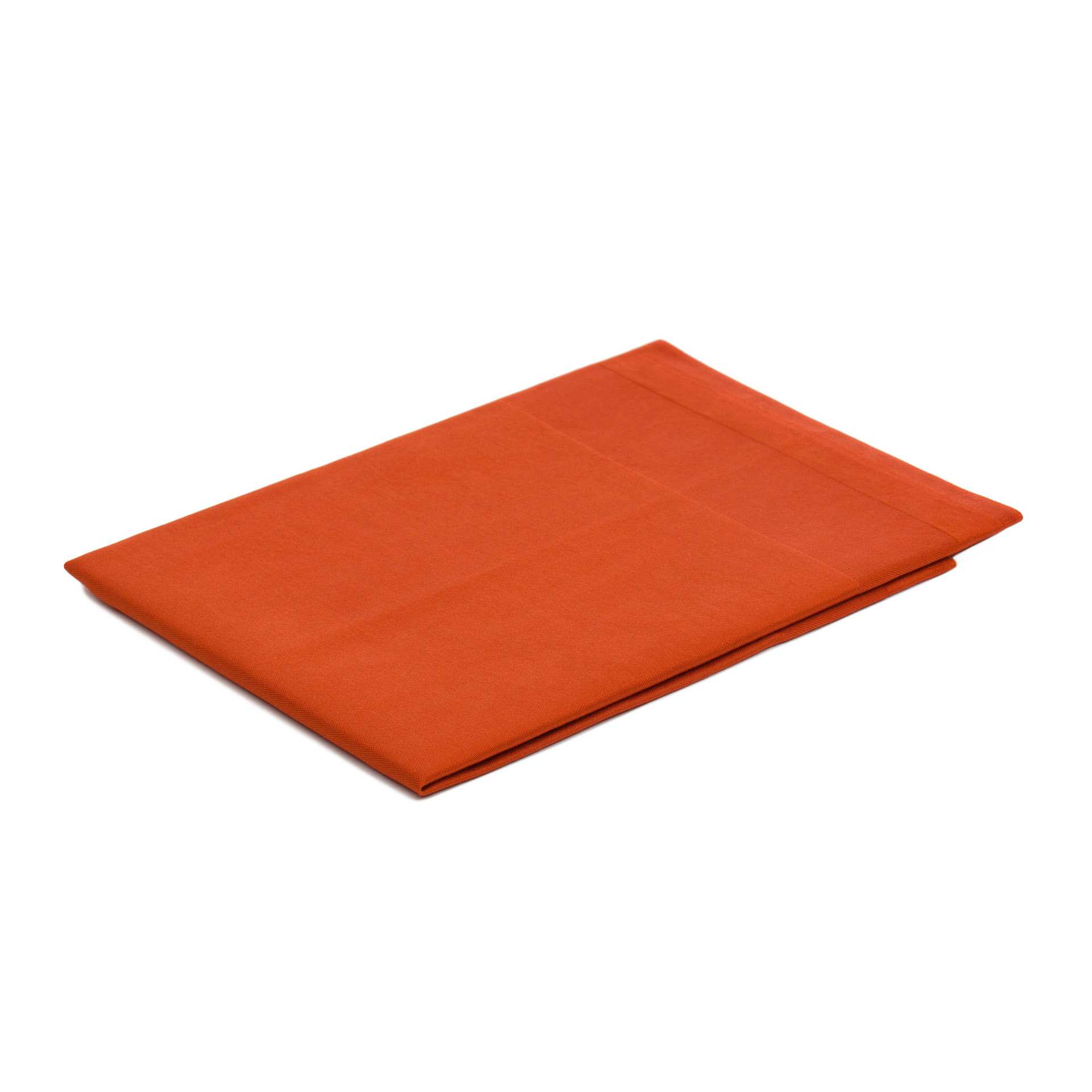 Tischdecke - Atlaskante - Serie TOCCATA - orange - Abm. 130 x 220 cm - Baumwolle - 3801-36-1322-D
