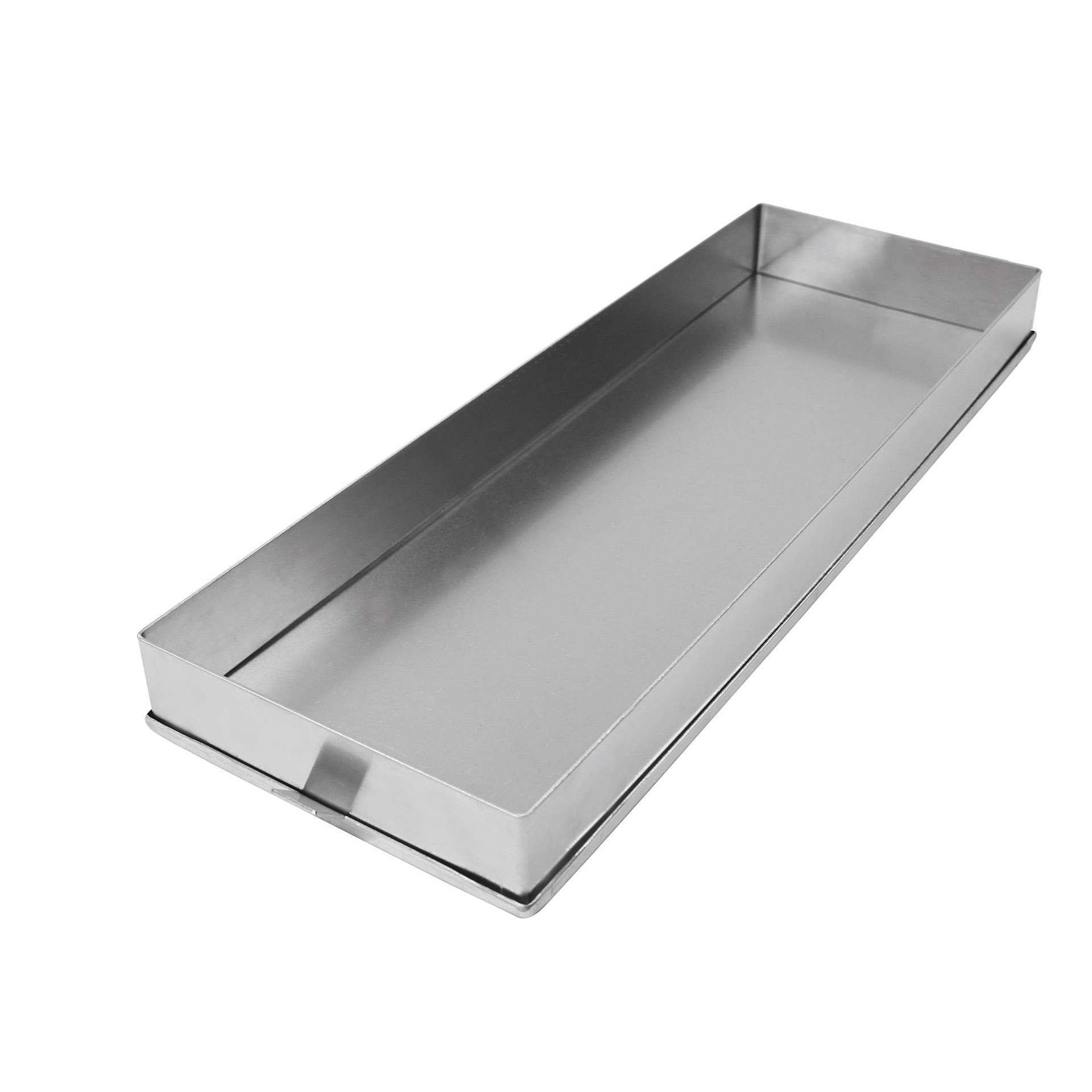 Schnittkuchenblech - 2 tlg. - Abm. 58,0 x 20,0 x 5,0 cm - Aluminium - 995880-C