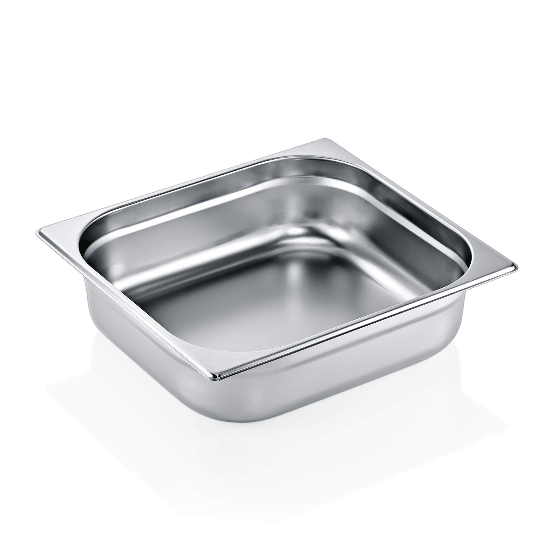 GN-Behälter - 18/8 - Serie 90 - GN 2/3 (354 x 325 mm) - 100 mm - Edelstahl - 9023100-A