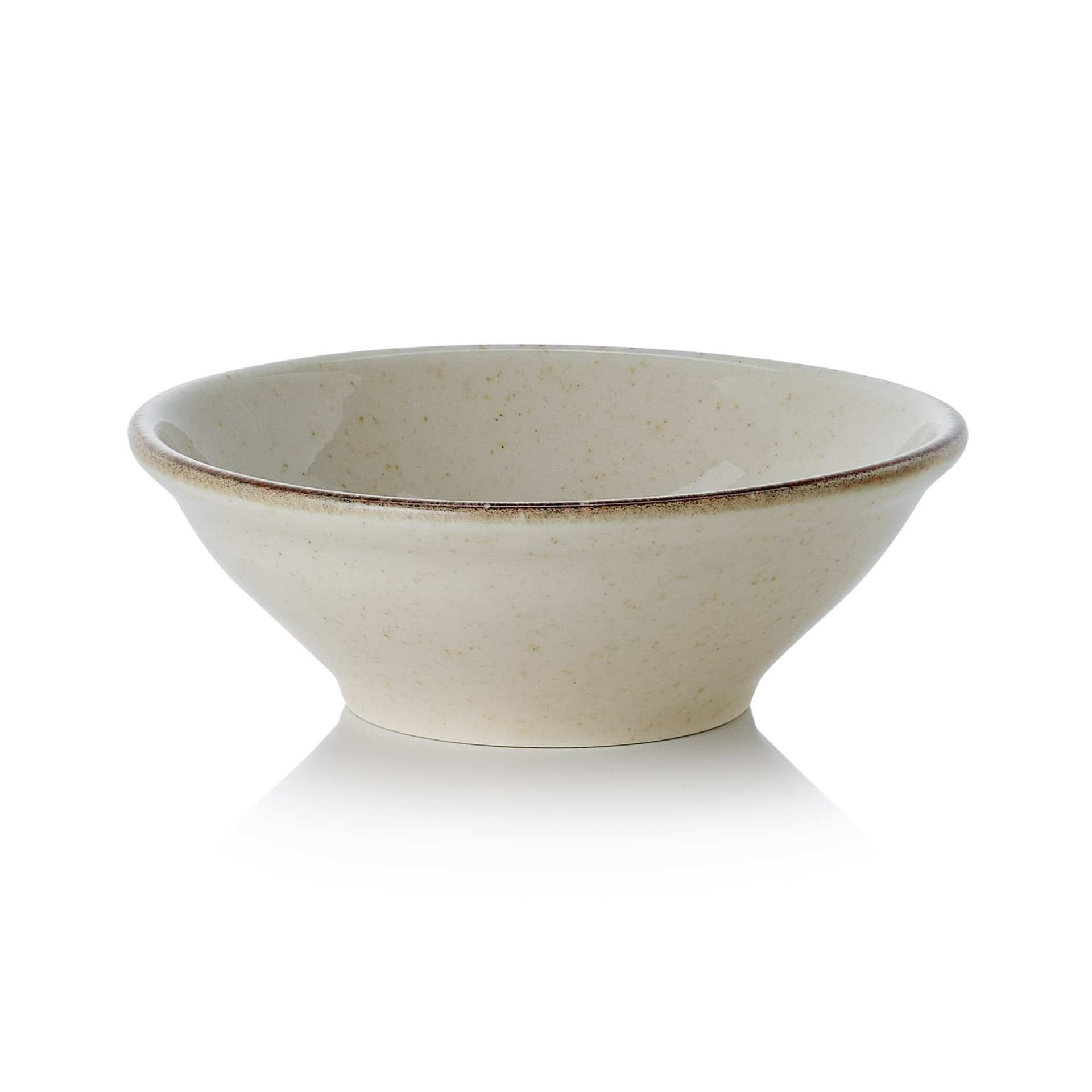 Schale - Set á 6 Stück - Serie Smilla Sand - sand - Höhe 6,0 cm - Ø 16,0 cm - Inhalt 0,4 l - Porzellan - 4887516-A