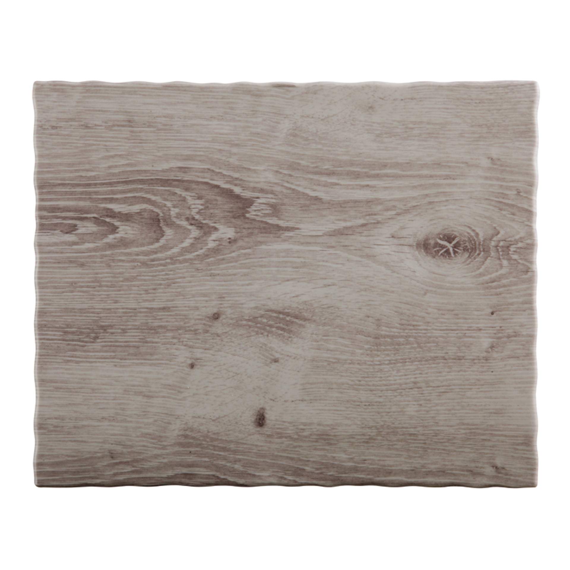 GN-Tablett - optisch wie Holz - Serie Driftwood - holzoptik - Abm. 1,5 cm - GN 1/2 (325 x 265 mm) - Melamin - 84181-B