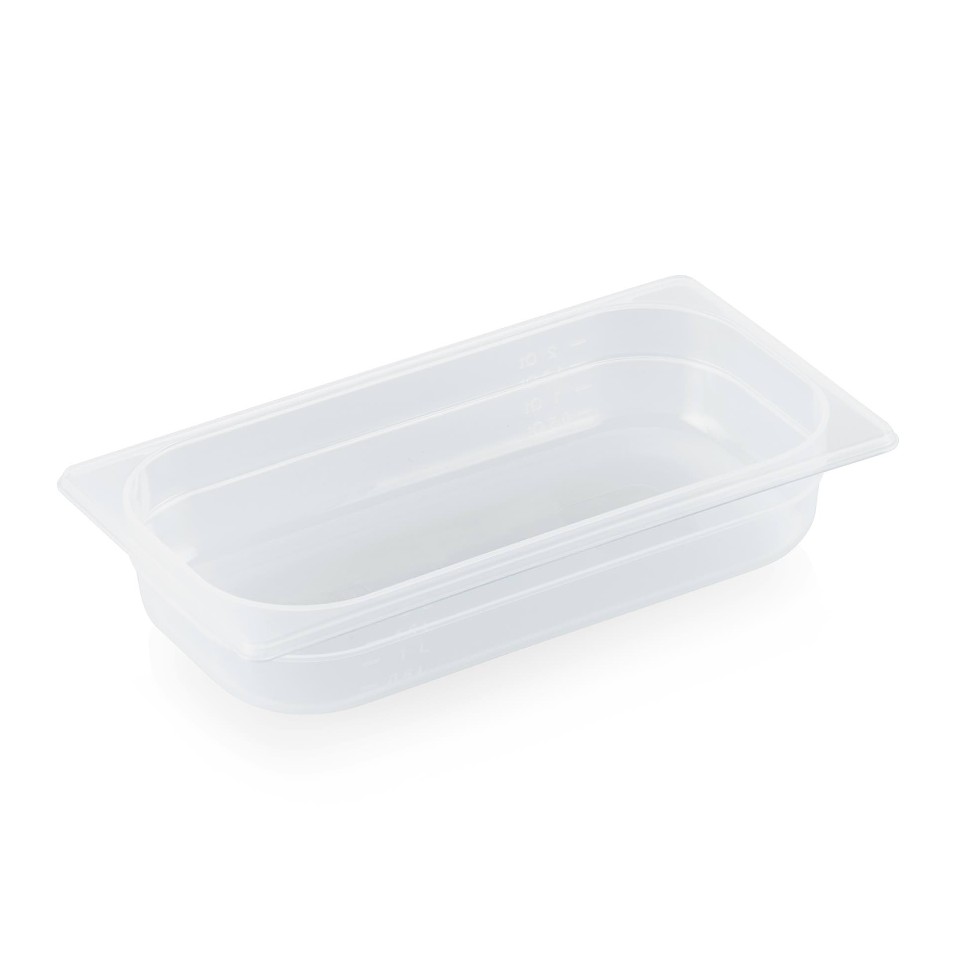 GN-Behälter - BPA frei - Serie 84 - Inhalt 2,50 l - GN 1/3 (325 x 176 mm) - 65 mm - Polypropylen - premium Qualität