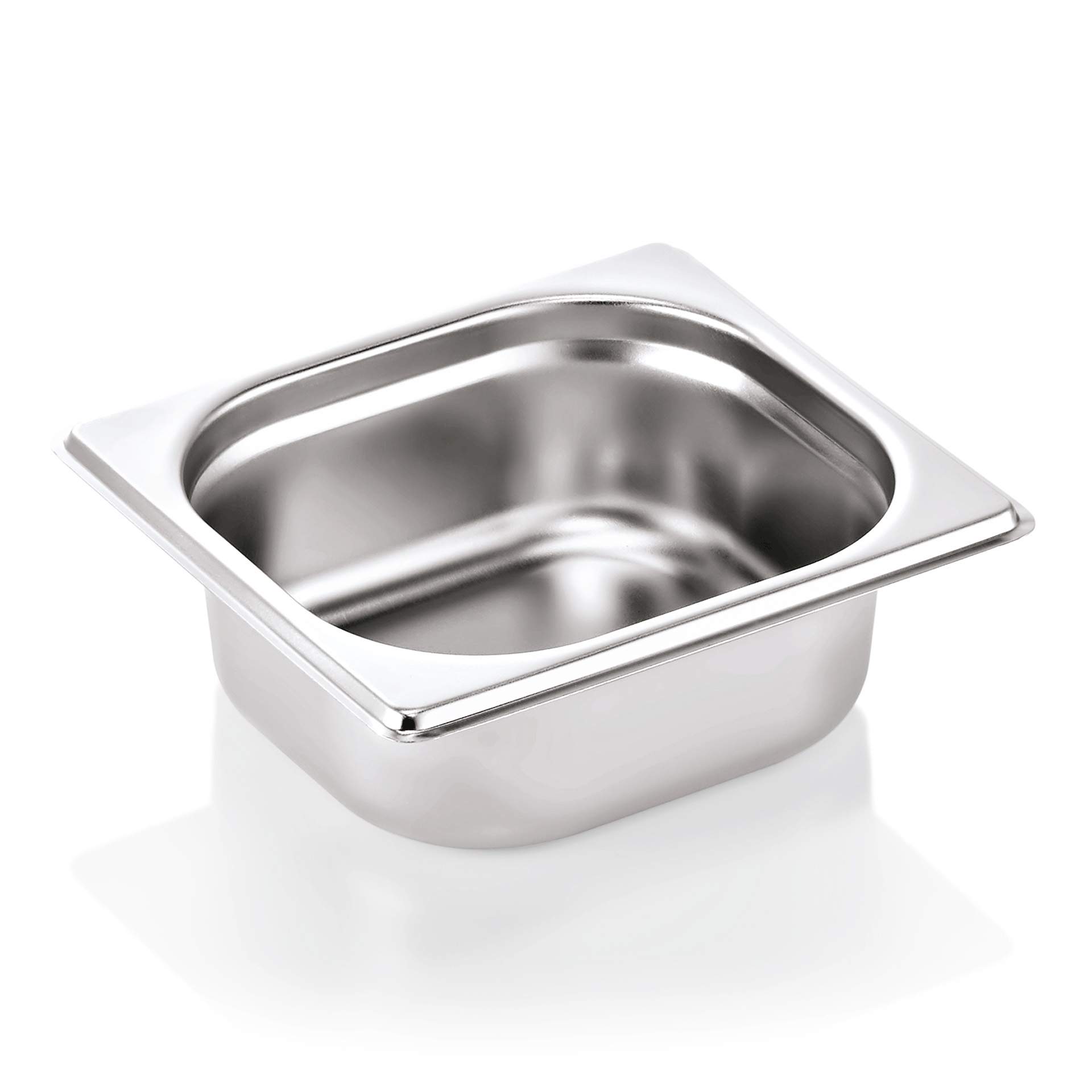 GN-Behälter - Serie Eco-Line - GN 1/6 - 65 mm - Inhalt 1,0 l - Chromnickelstahl - 7516065-A