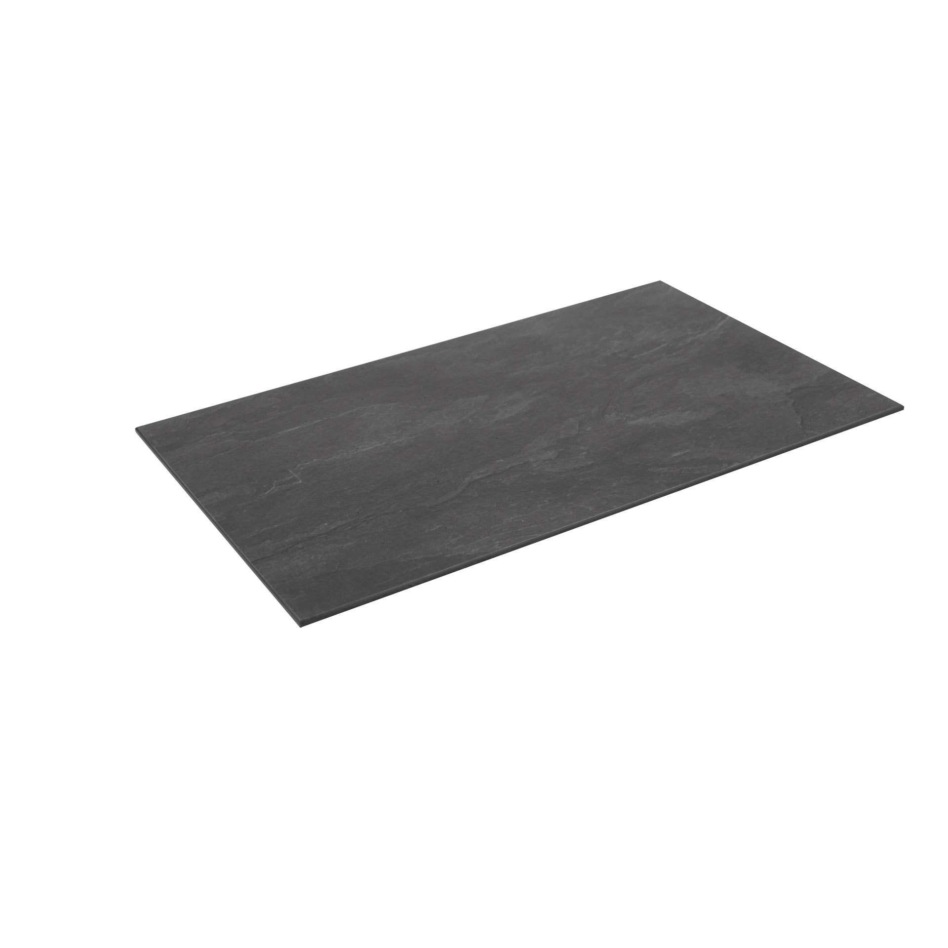 Auslagetablett - Schiefer - GN 1/3 - Abm. 32,5 x 17,6 x 0,6 cm - GN 1/3 (325 x 176 mm) - 6 mm - Kunststoff - 225270-C