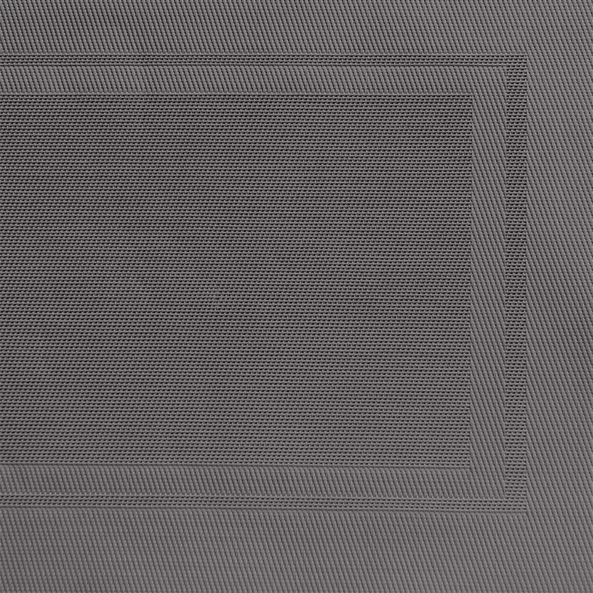 Tischset - Feinband - grau - Abm. 45 x 33 cm - PVC - 60540-B