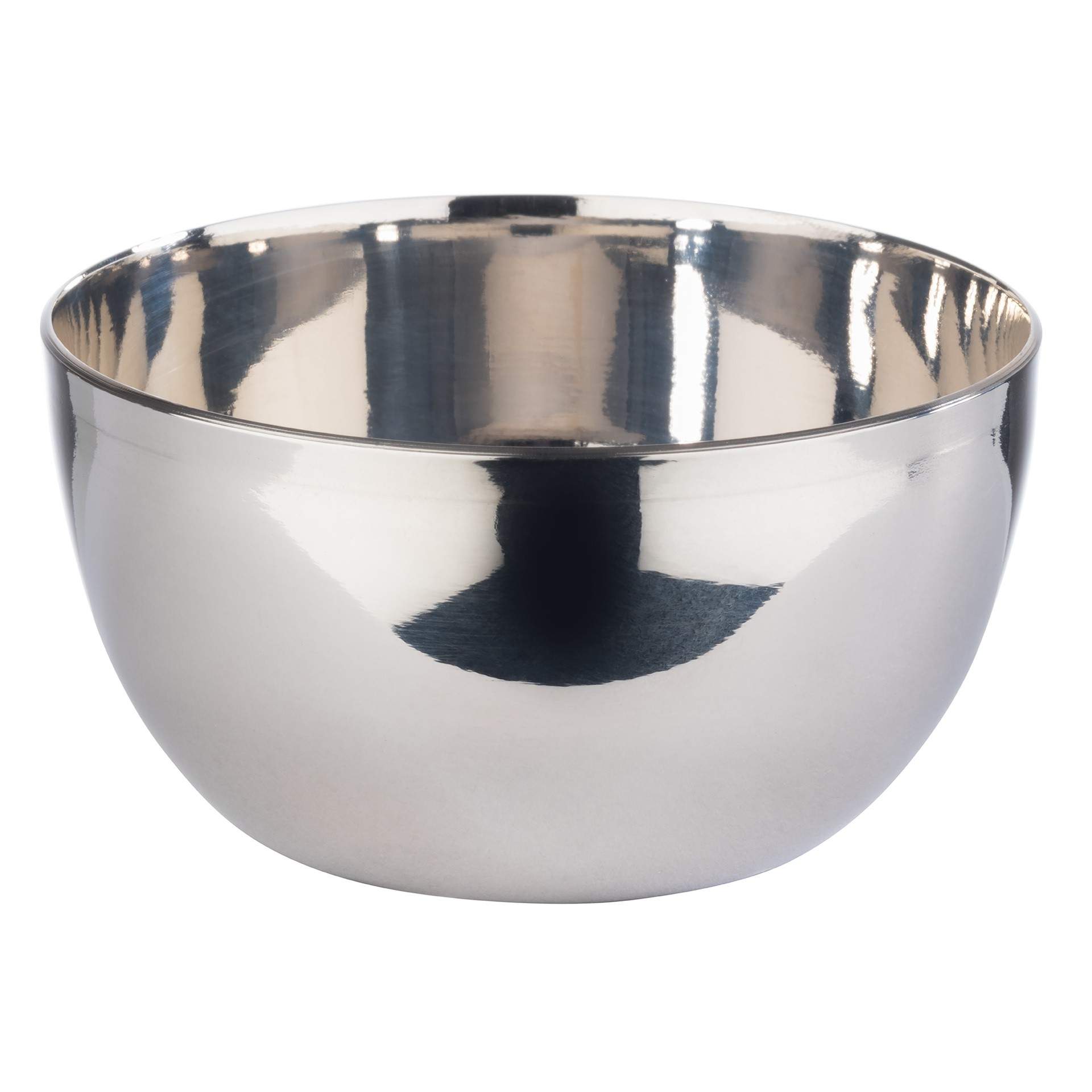 Schale - rund - Abm. 3,0 cm - Ø 6,0 cm - Inhalt 0,05 l - Edelstahl - 40685-B