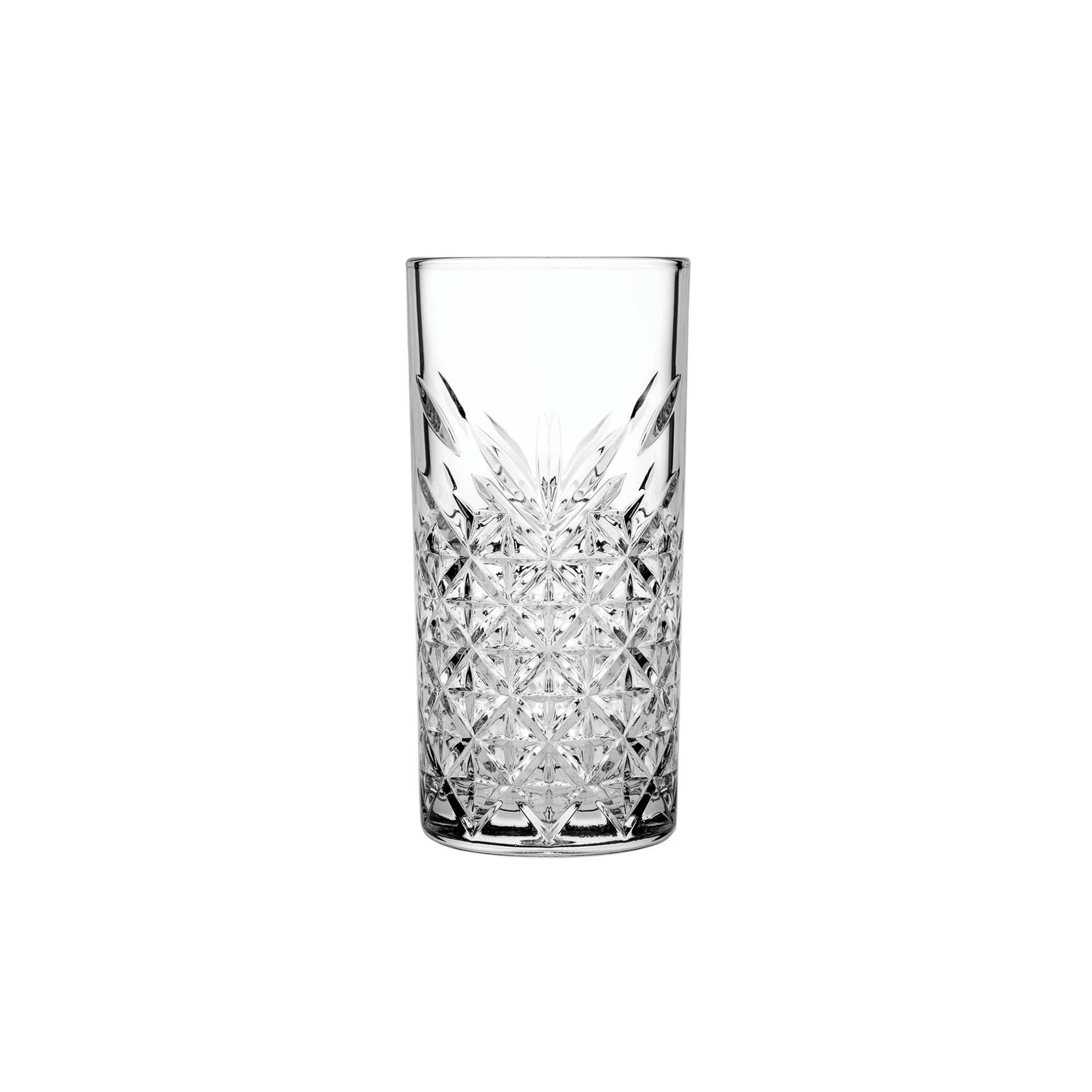 Longdrink-Glas - Set á 12 Stück - Serie Timeless - Höhe 16,1 cm - Ø oben / unten 7,75 / 7,1 cm - Inhalt 0,45 l - Glas - 52800-A