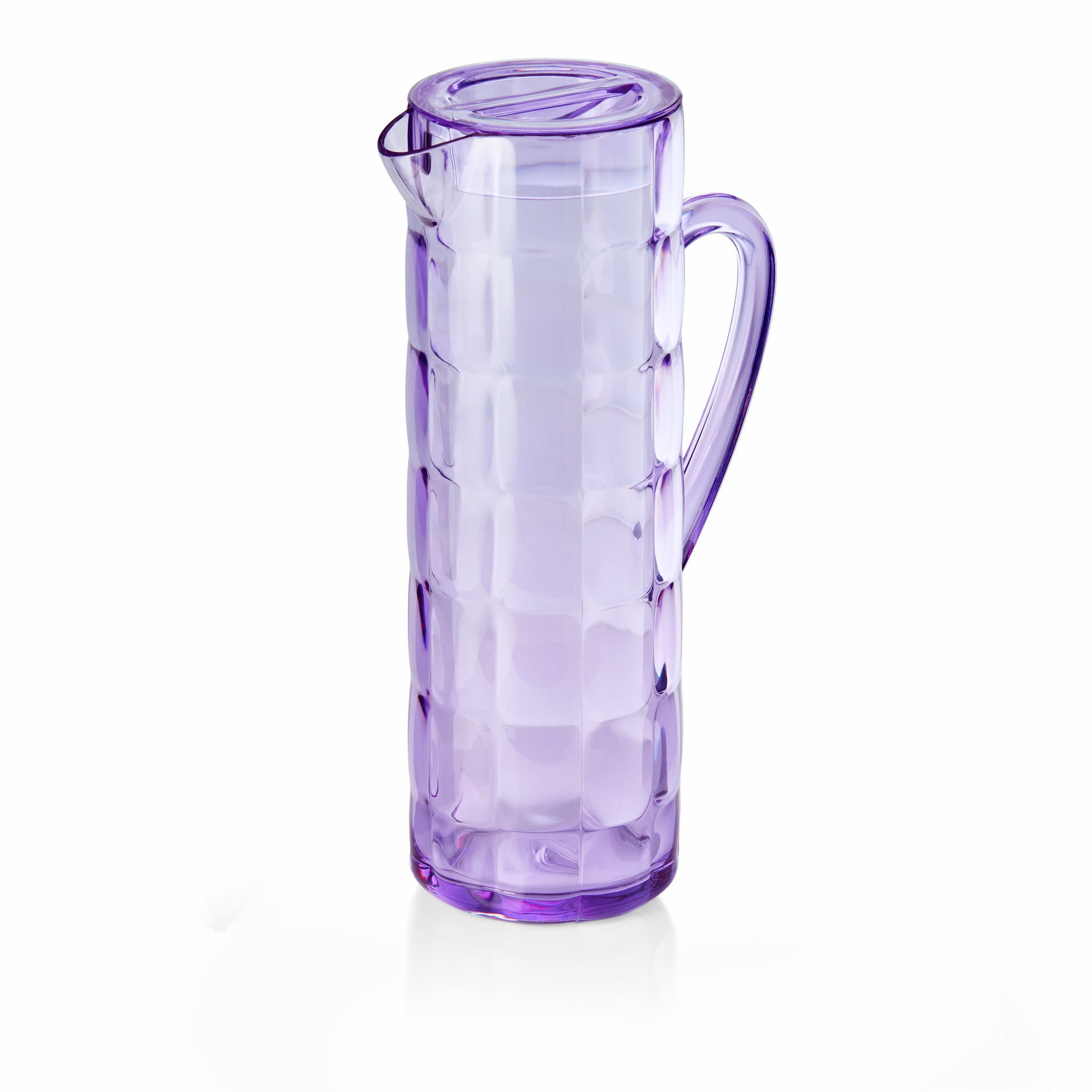 Krug - BPA­-frei - Serie Summer - violett - Höhe 28,5 cm - Ø oben / unten 9,5 / 9,5 cm - Inhalt 1,5 l - SAN - 9473150-A