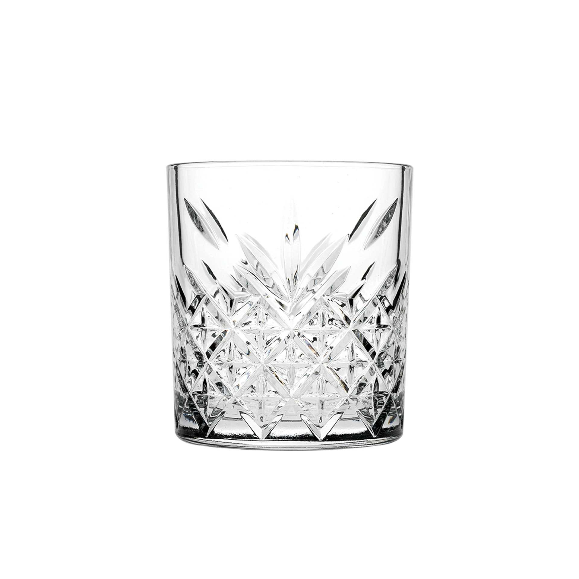 Whiskey-Glas - Set á 12 Stück - Serie Timeless - Höhe 9,6 cm - Ø oben / unten 8,55 / 7,9 cm - Inhalt 0,345 l - Glas - 52790-A