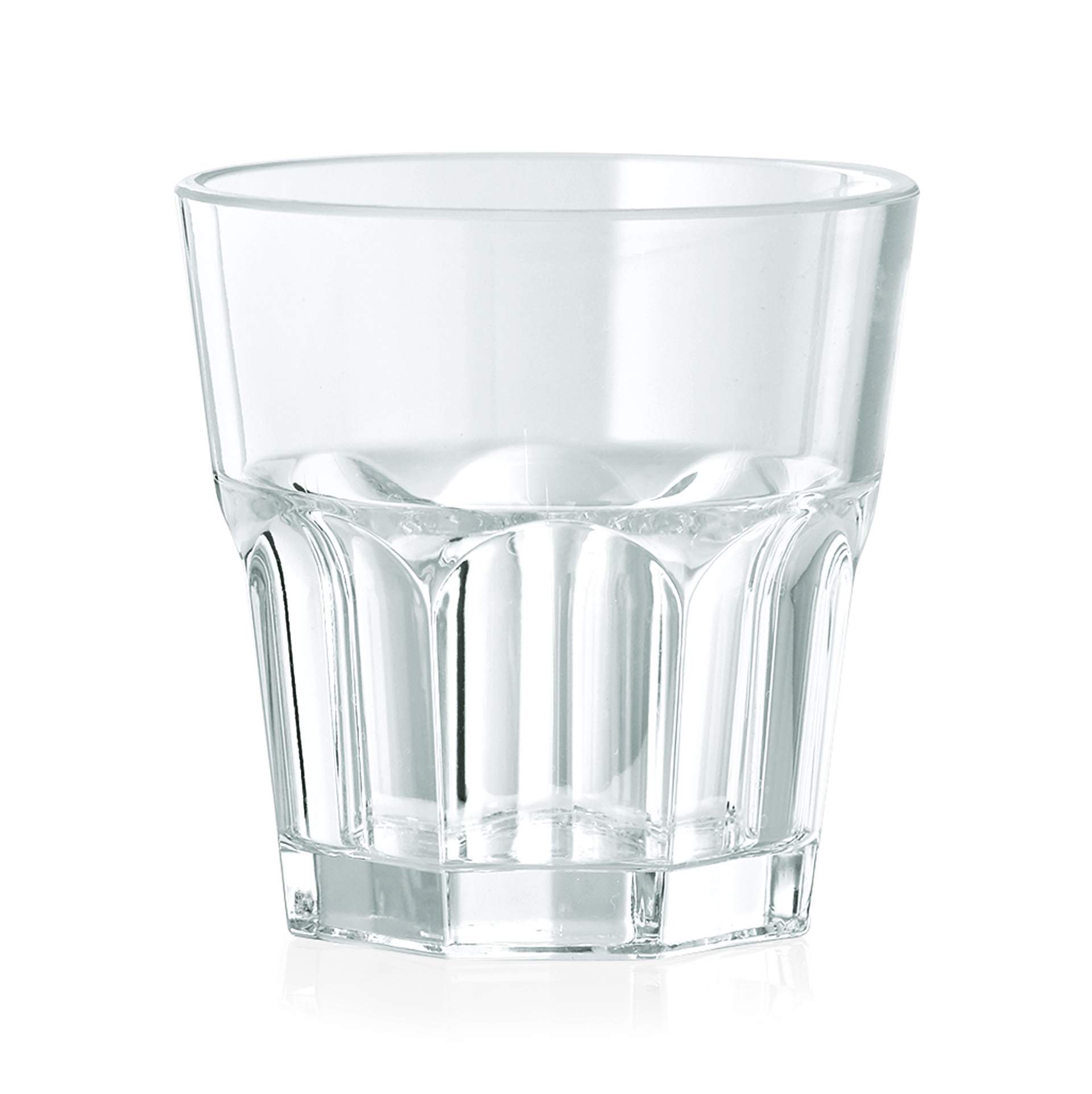 Whiskey-Glas - Serie Pool - Abm. 7,4 cm - Ø oben / unten 7,3 / 5,7 cm - Inhalt 0,17 l - Polycarbonat - premium Qualität - 9450017-A