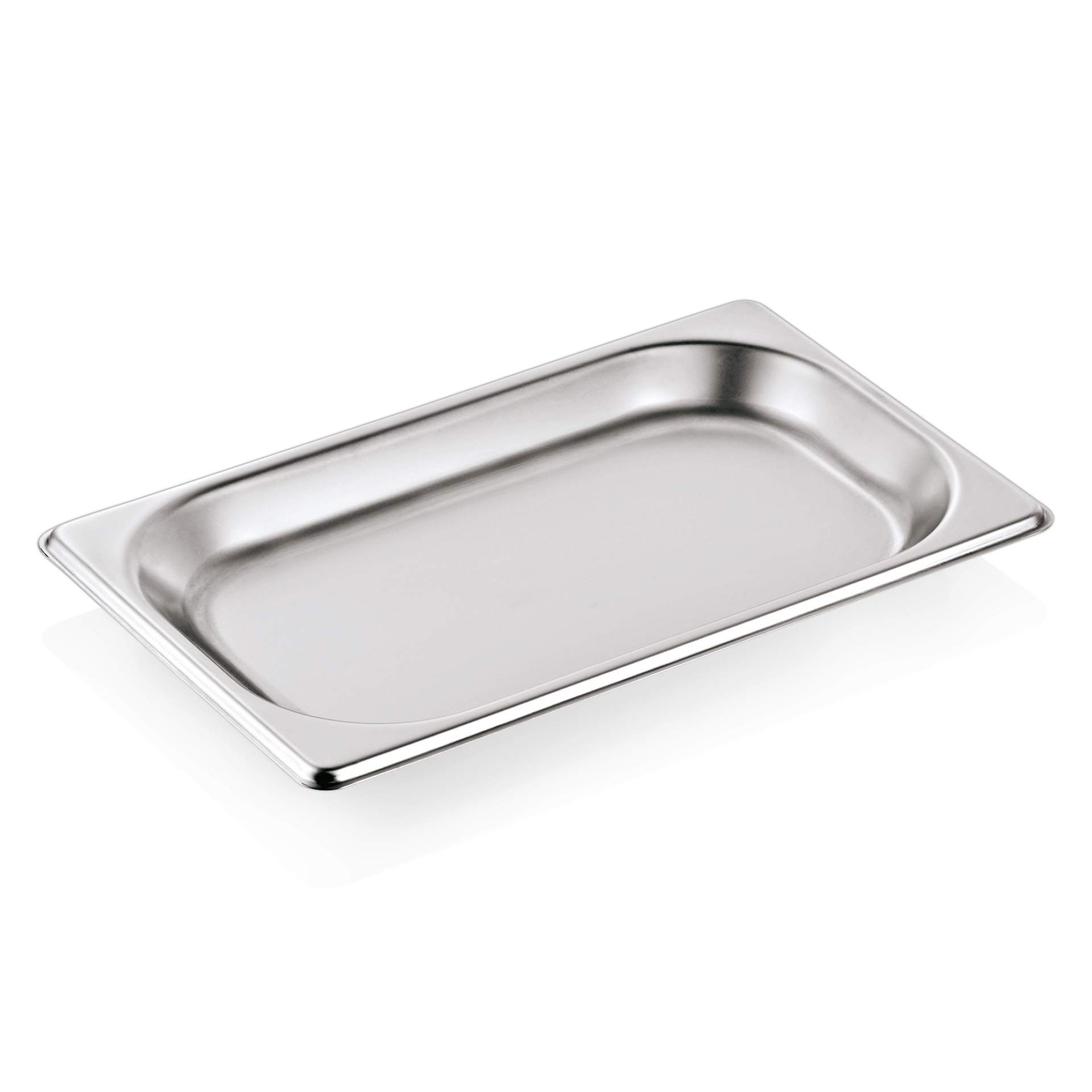 GN-Behälter - 18/8 - Serie 90 - GN 1/4 (265 x 162 mm) - 20 mm - Edelstahl - 9014020-A