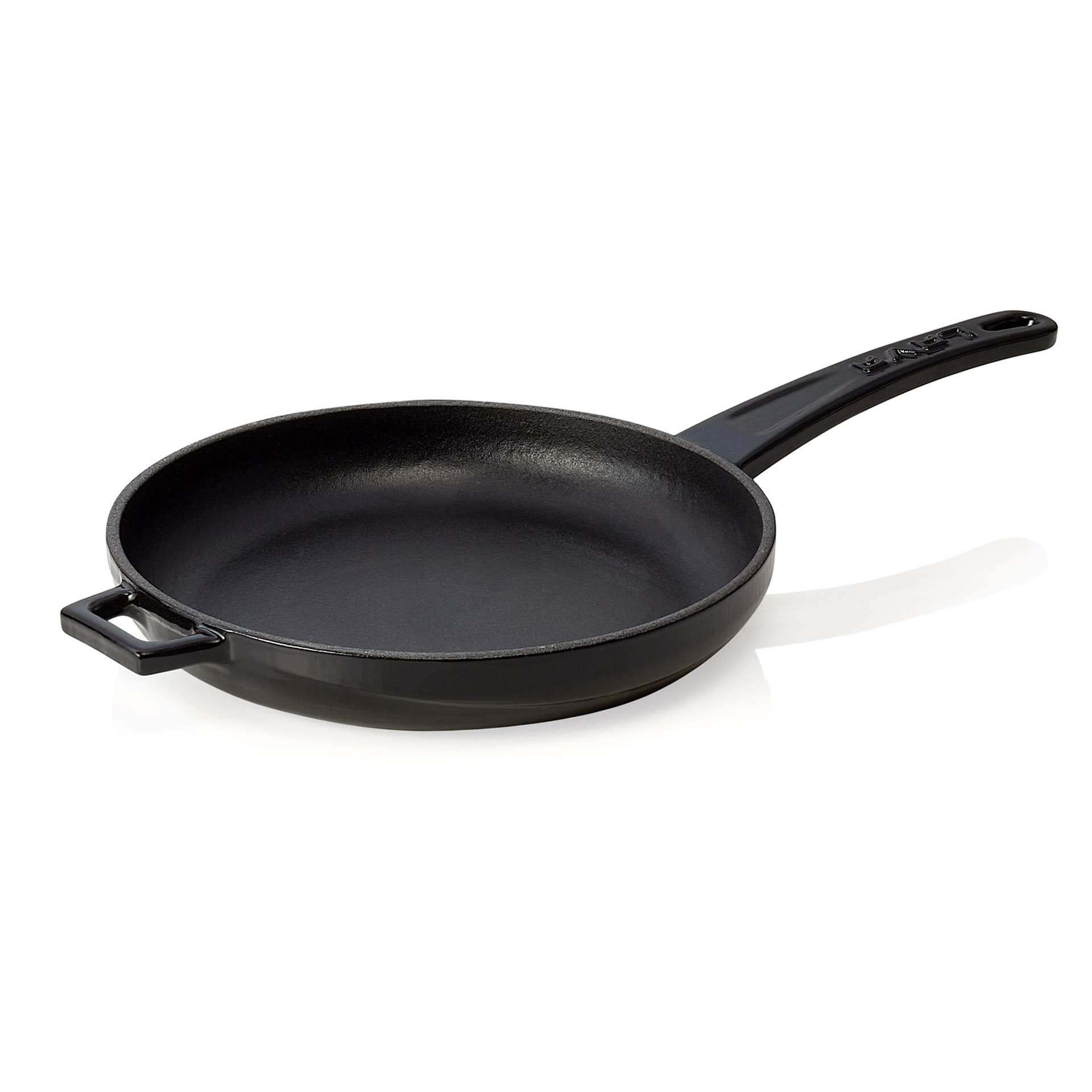 Pfanne - mit angegossenem Stielgriff - Serie Lava - schwarz - rund - Höhe 3,5 cm - Ø 21,0 cm - 364003020-A