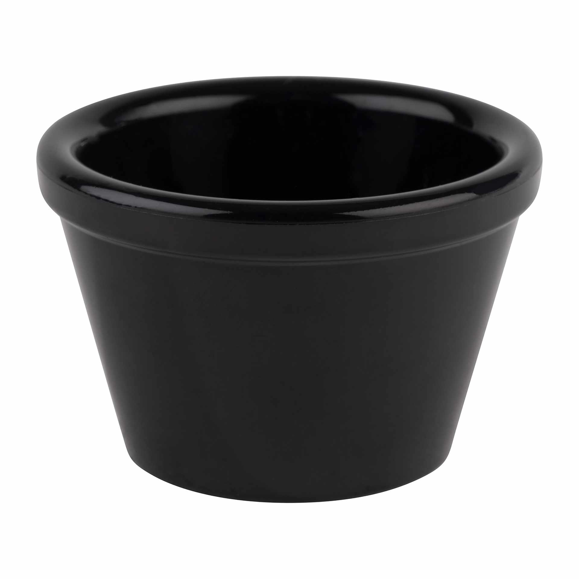 Dipschälchen - Serie Friendly - schwarz - Höhe 4,0 cm - Ø 6 cm - Inhalt 0,05 l - PET - 79015-B