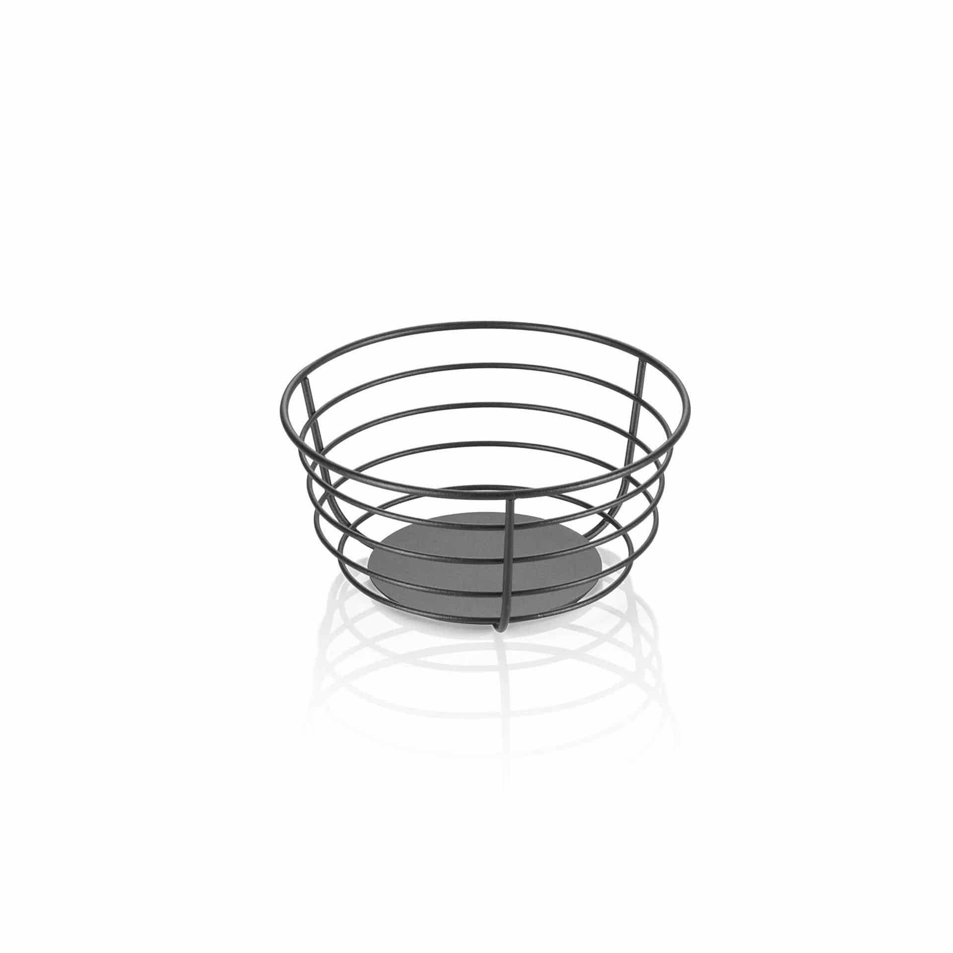 Buffetkorb - Serie Steelnest - Höhe 9,0 cm - Ø 19,0 cm - Metall