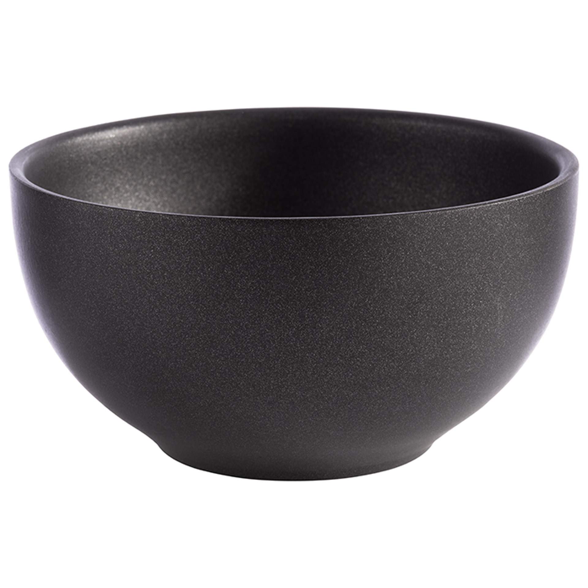 Schale - Serie Levante - grey black - Höhe 6,5 cm - Ø 12,0 cm - Inhalt 0,32 l - Edelstahl - 40703-B