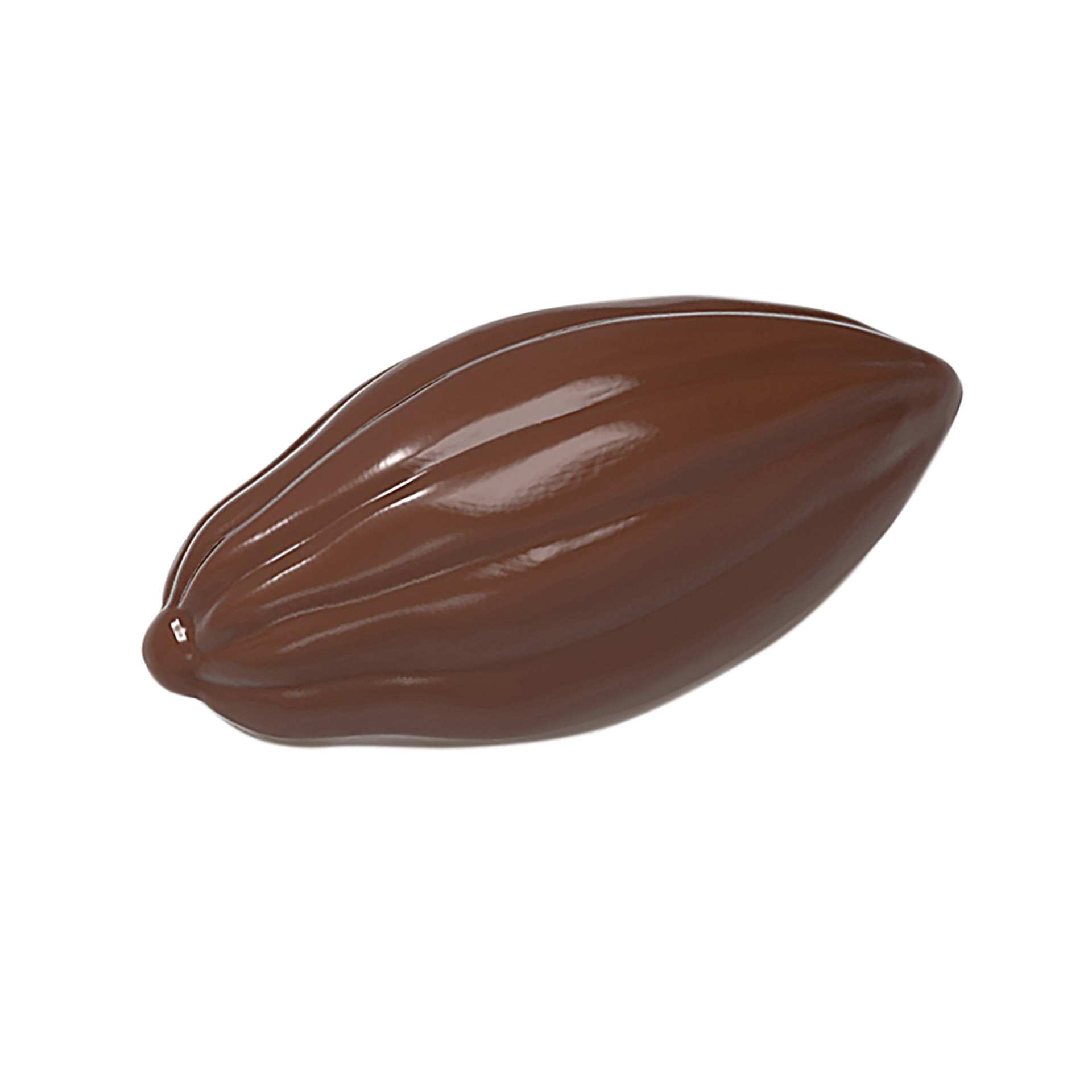 Schokoladen-Form - Mini Kakaobohne - Abm. 27,5 x 13,5 x 2,4 cm - Polycarbonat - 421919-C