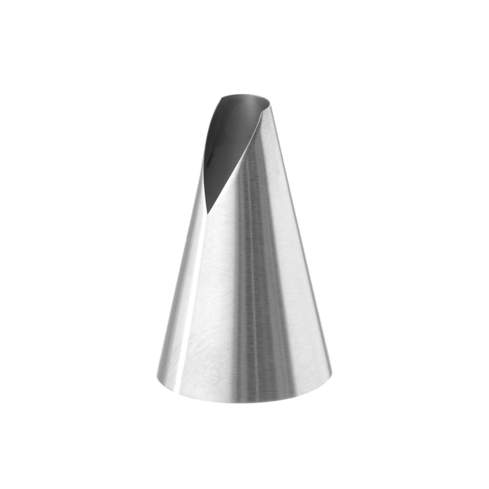 Garniertülle - St. Honoré - Abm. 3,5 x 3,5 x 5,5 cm - Edelstahl - 197403-C