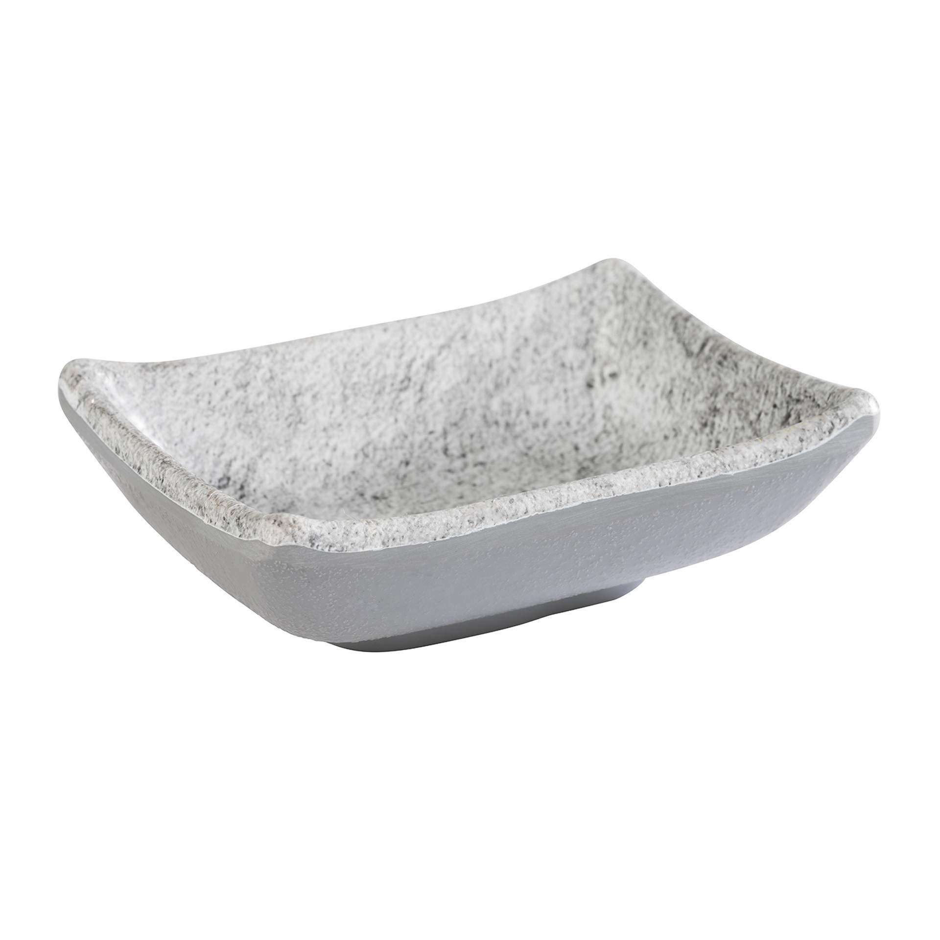 Schale - Serie Element - grau - Abm. 9,0 x 7,0 x 3,0 cm - Inhalt 0,03 l - Melamin - 84820-B