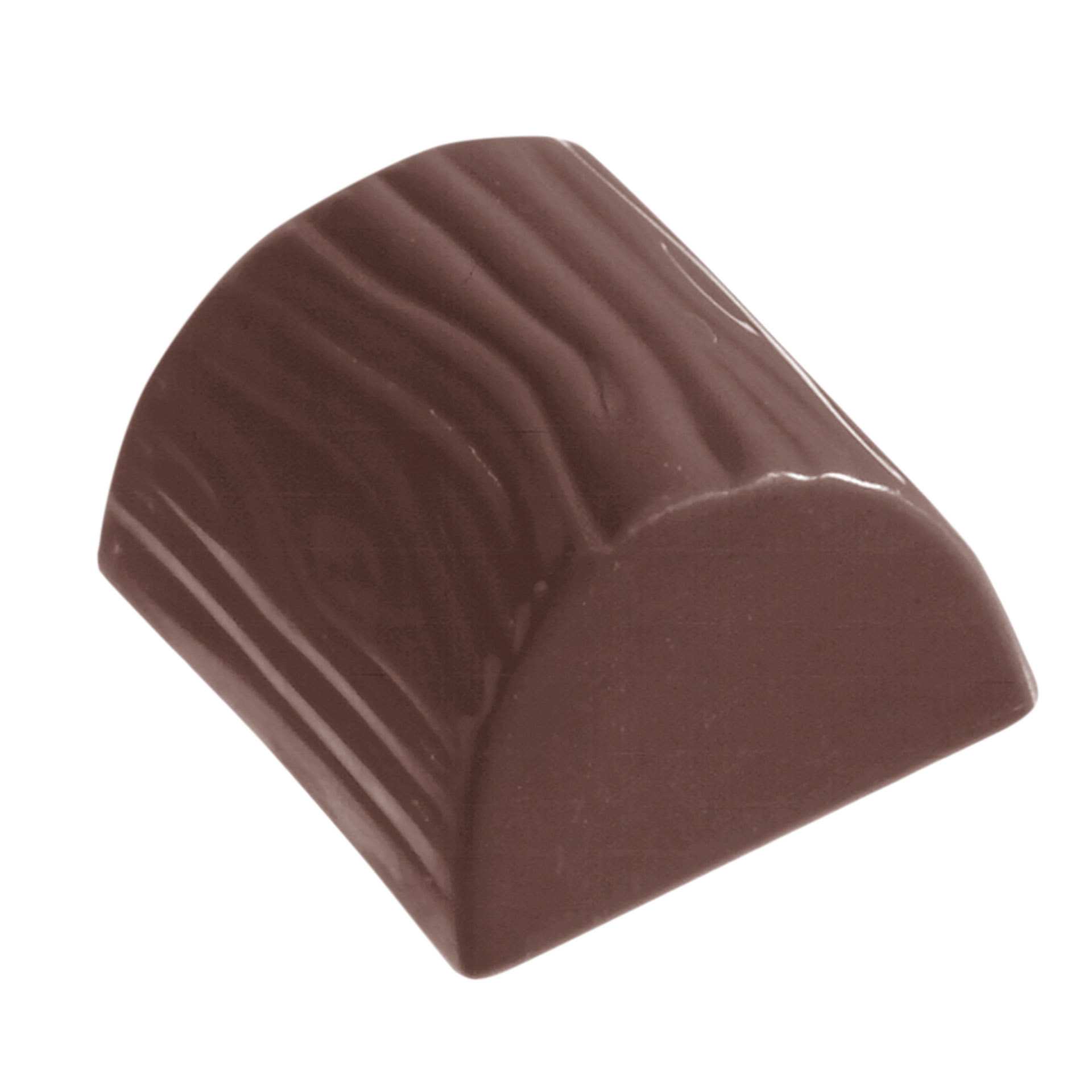 Schokoladen-Form - Baumstamm - Abm. 27,5 x 13,5 x 2,4 cm - Polycarbonat - 421189-C