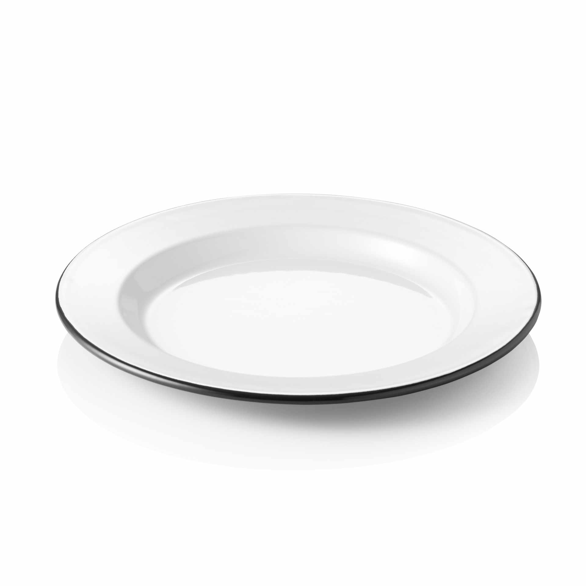 Teller - Serie Grace - Höhe 2,0 cm - Ø 24,0 cm - Emaille