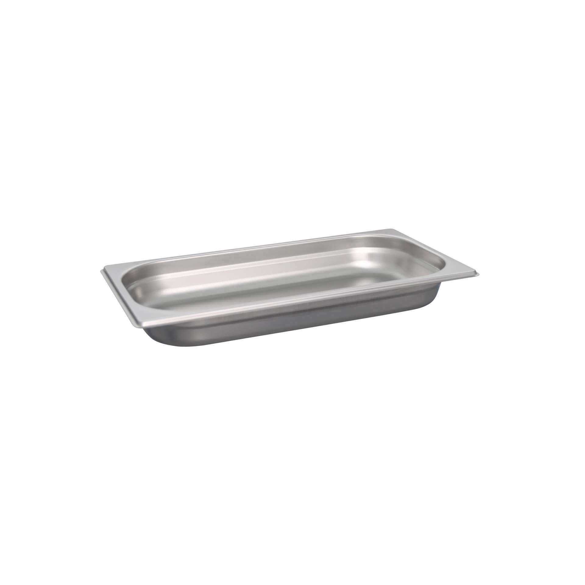 GN-Behälter - Abm. 32,5 x 17,6 x 4,0 cm - Inhalt 1,5 l - GN 1/3 (325 x 176 mm) - 40 mm - Edelstahl - 530231-C