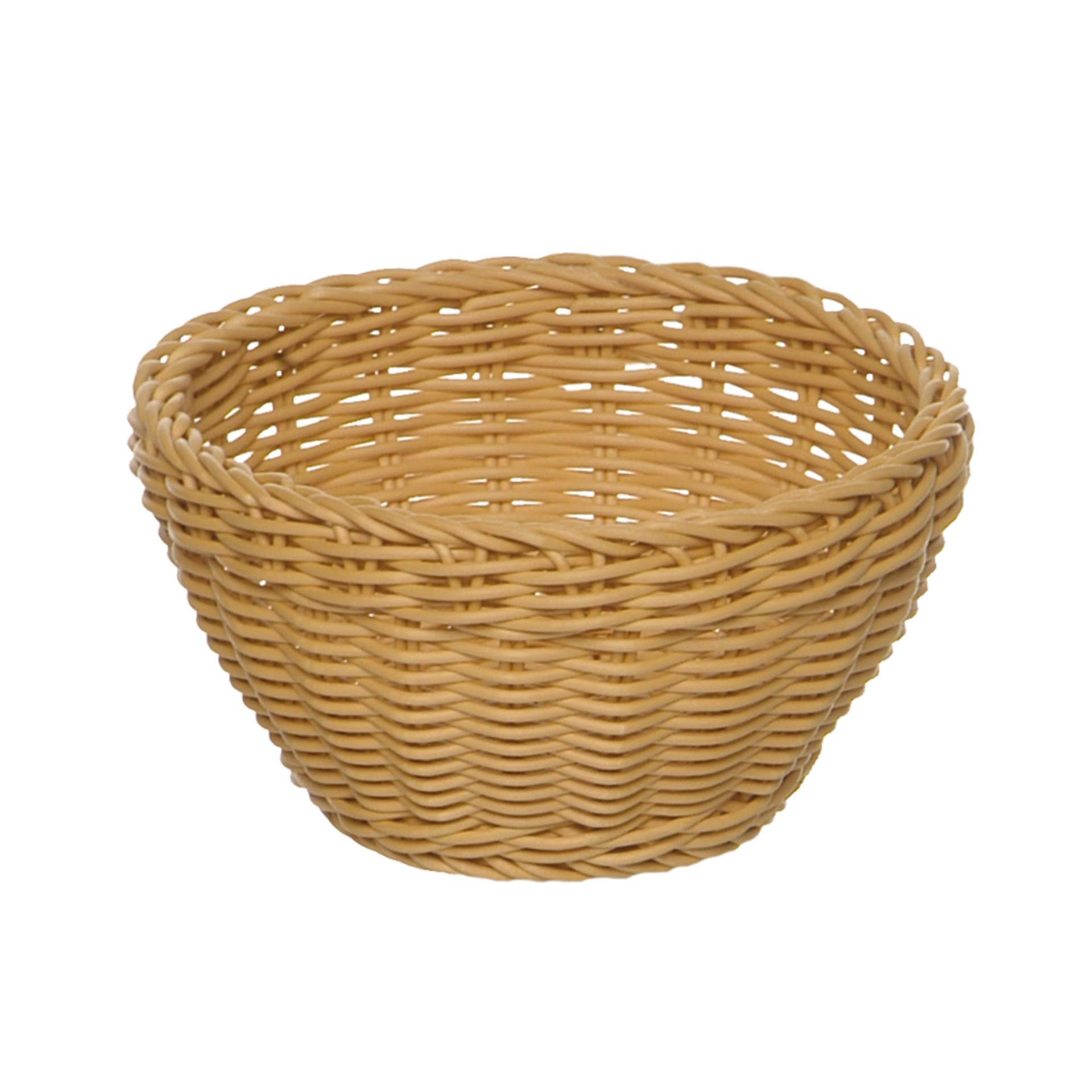 Korb - Serie Profi Line - hellbeige - rund - Abm. 8,0 cm - Ø 16 cm - Polypropylen - 50600-B