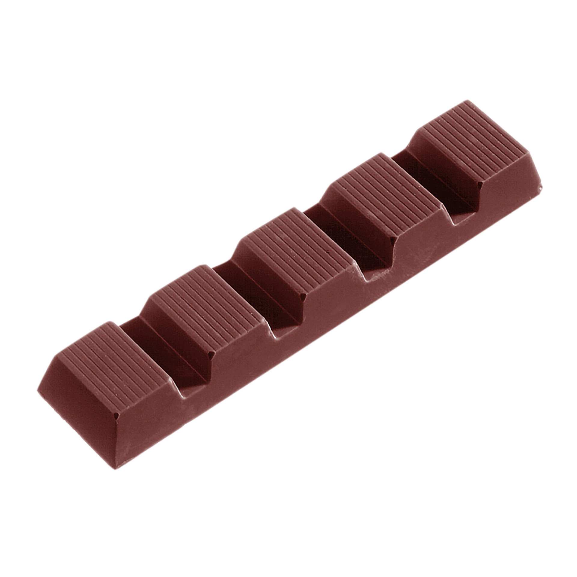 Schokoladen-Form - Riegel - Abm. 27,5 x 13,5 x 2,4 cm - Polycarbonat - 421256-C