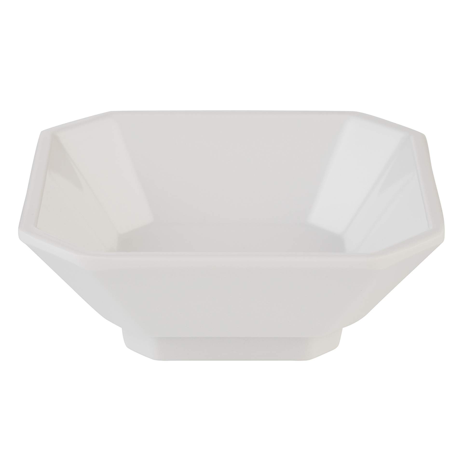 Schale - innen glänzend - Serie Mini - weiß - quadratisch - Abm. 8 x 8 x 3 cm - Inhalt 0,06 l - Melamin - 84750-B