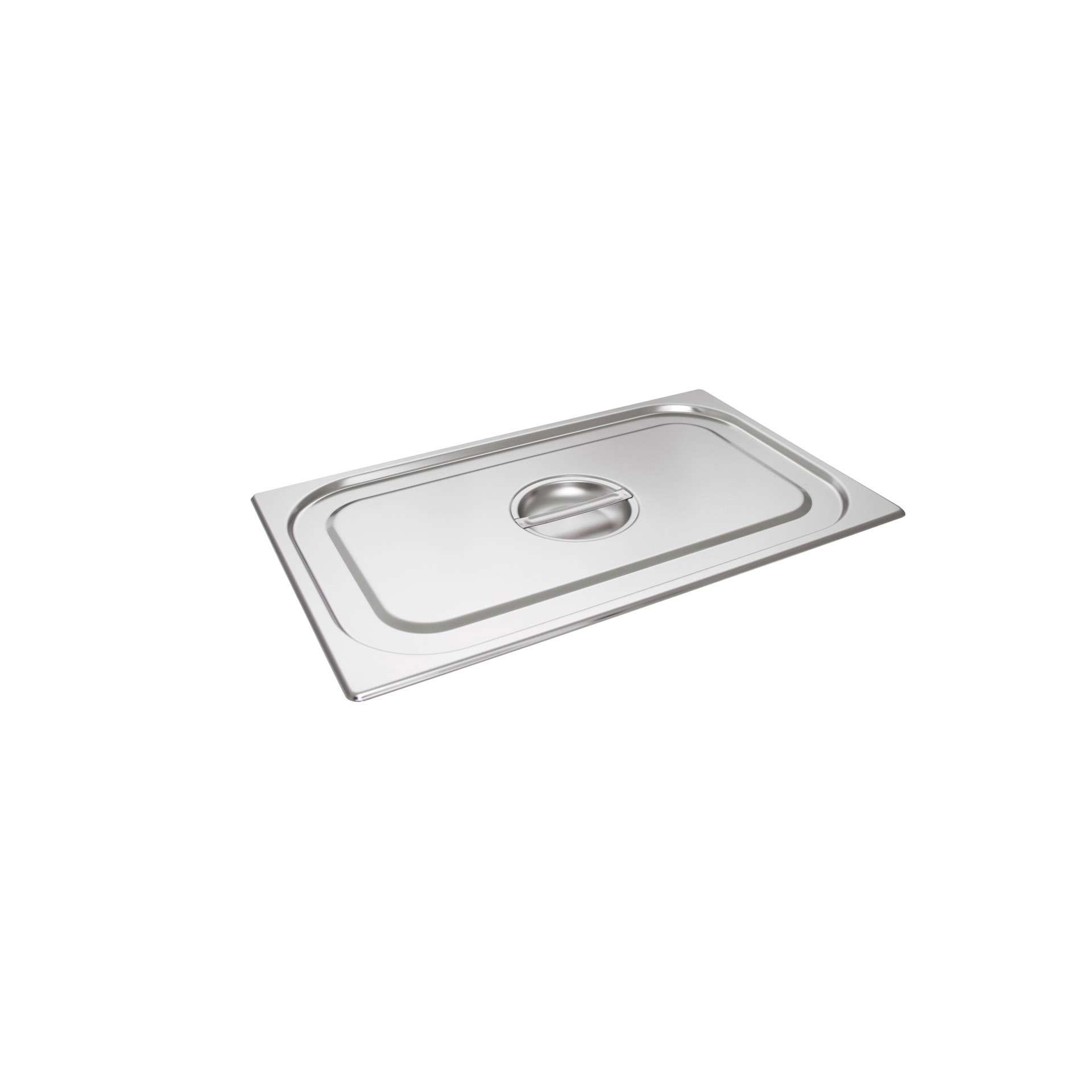 GN-Deckel - Abm. 53,0 x 32,5 x 2,5 cm - GN 1/1 (530 x 325 mm) - Edelstahl - 530206-C