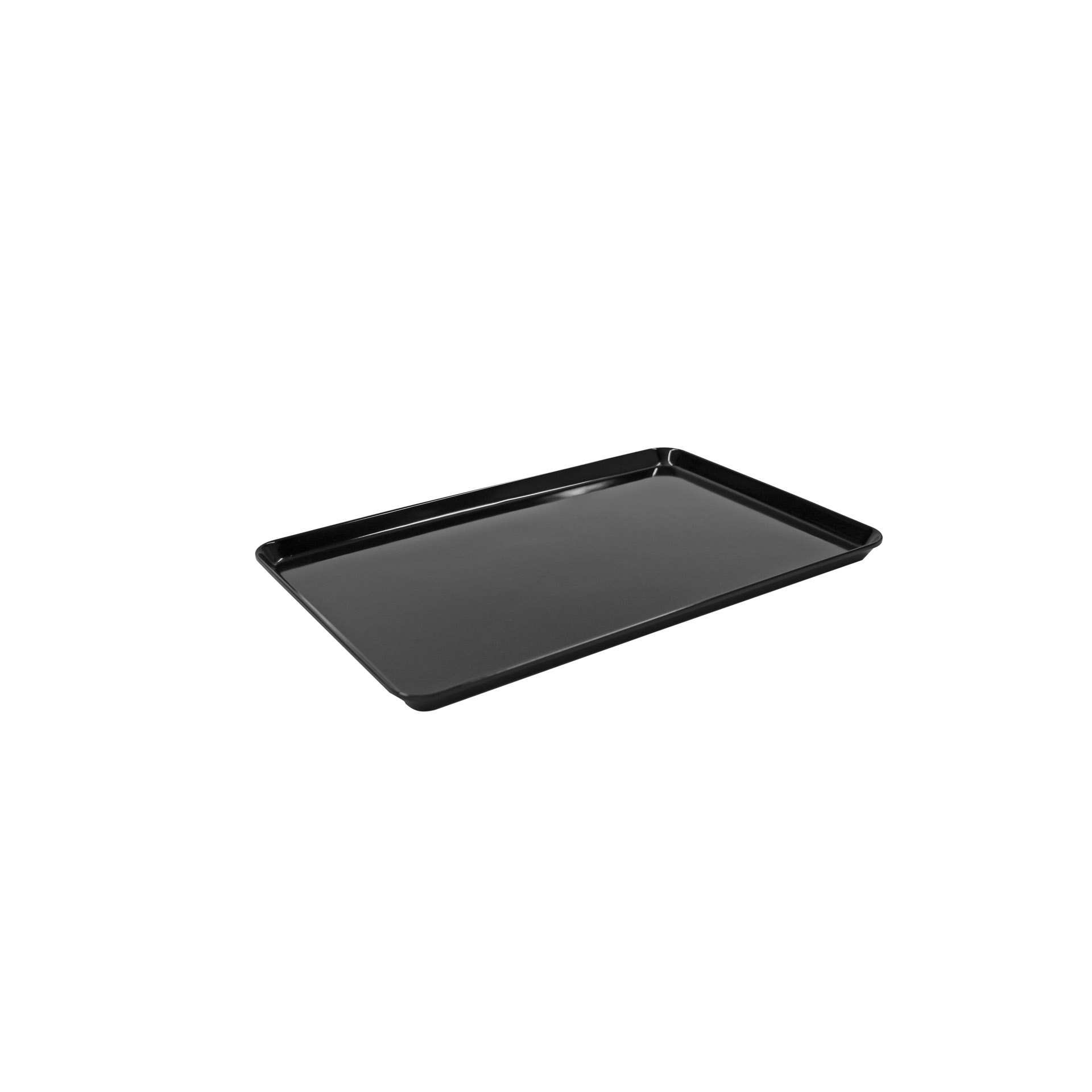 Auslagentablett - schwarz - rechteckig - Abm. 42,0 x 28,0 x 2,0 cm - Melamin - 227015-C
