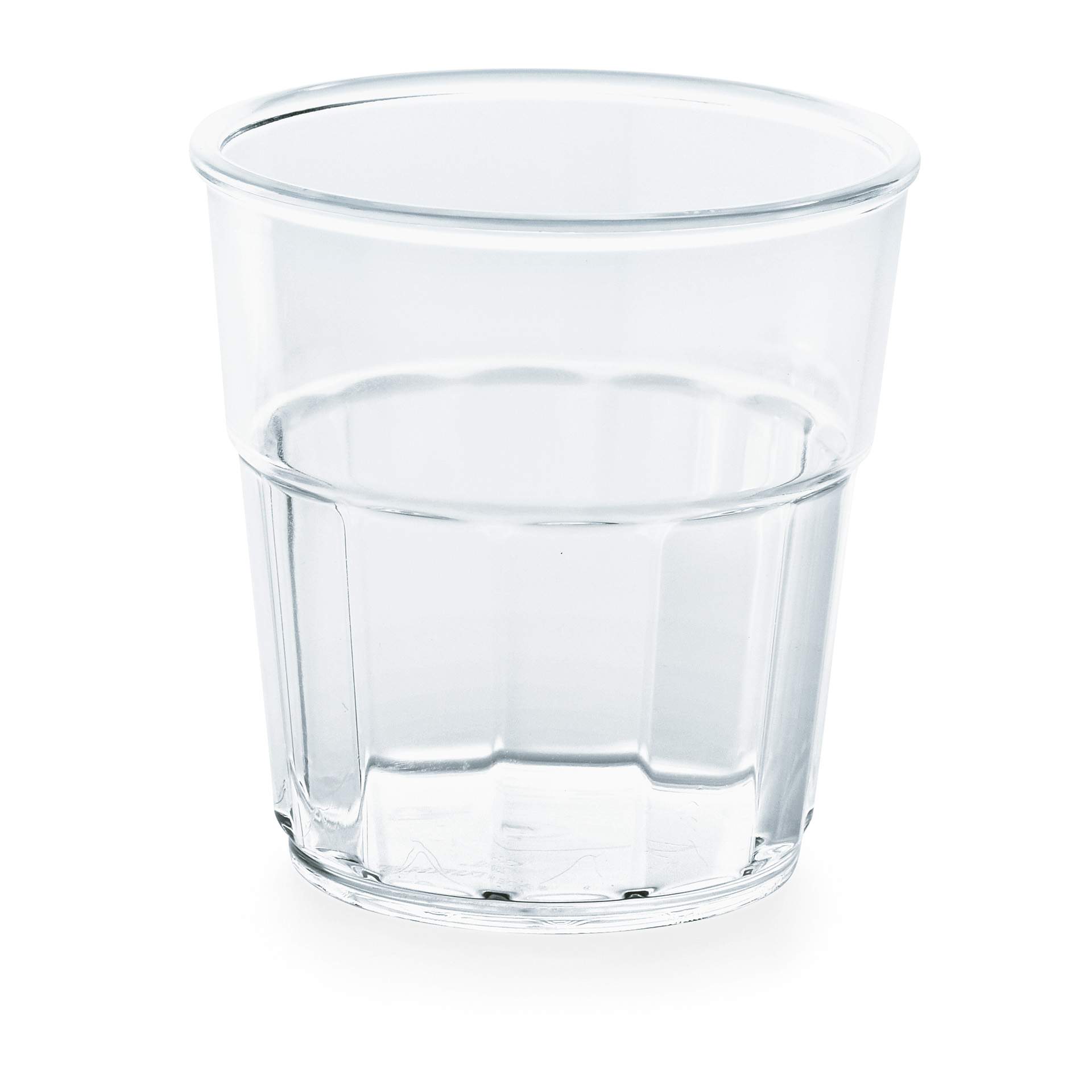 Trinkglas - Abm. 8,0 x 8,4 cm - Inhalt 0,25 l - Polycarbonat - 9457025-A