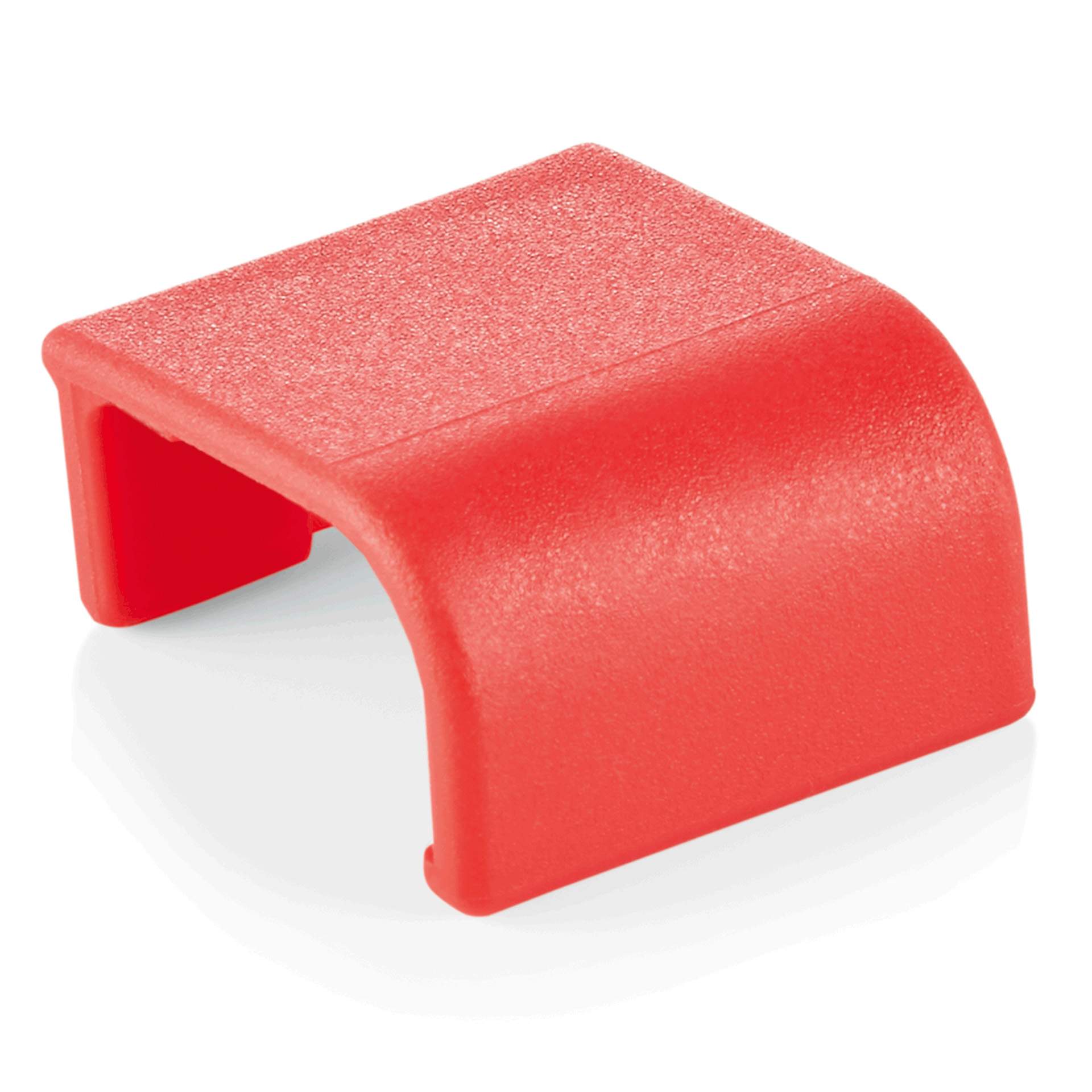 Markierungsclips - farbiger Markierungsclip - Serie 84 - rot - Kunststoff - 8707001-A