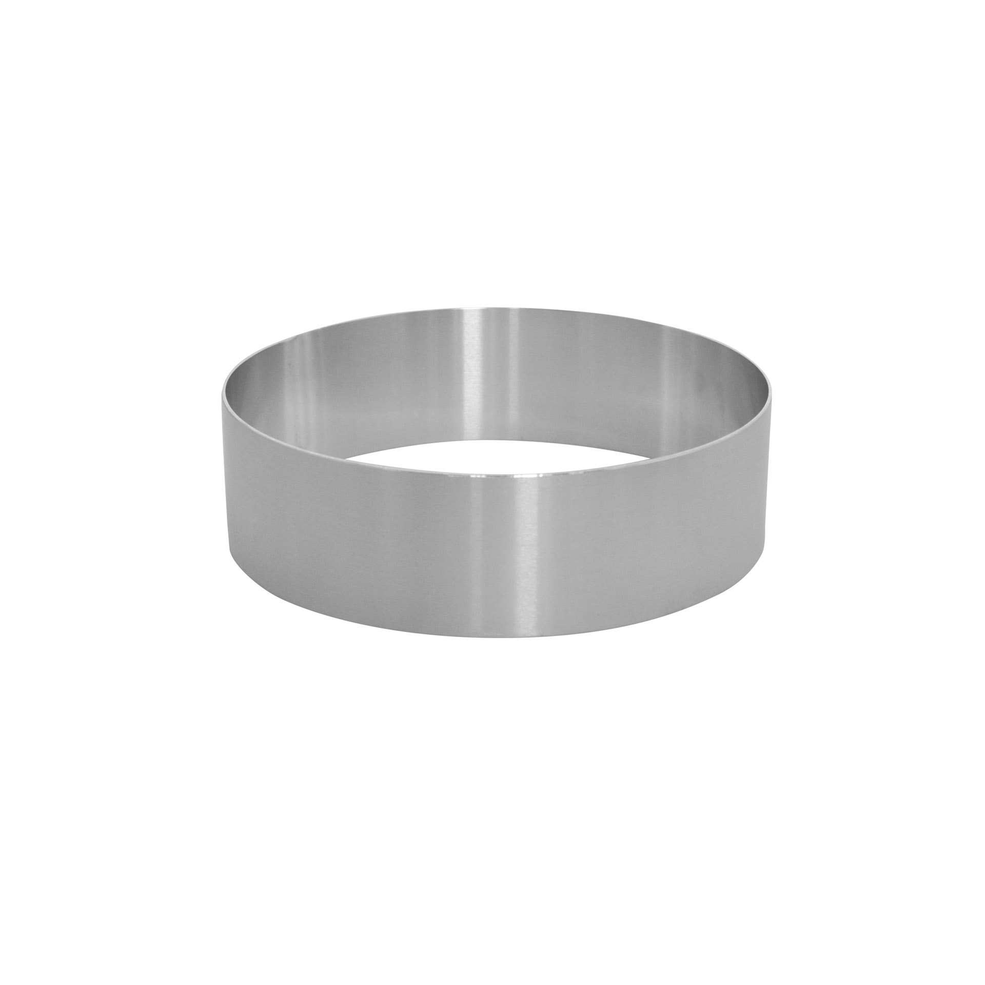 Dessert- und Tortenring - Ø 24 cm - Höhe 7 cm - Aluminium - 156247-C