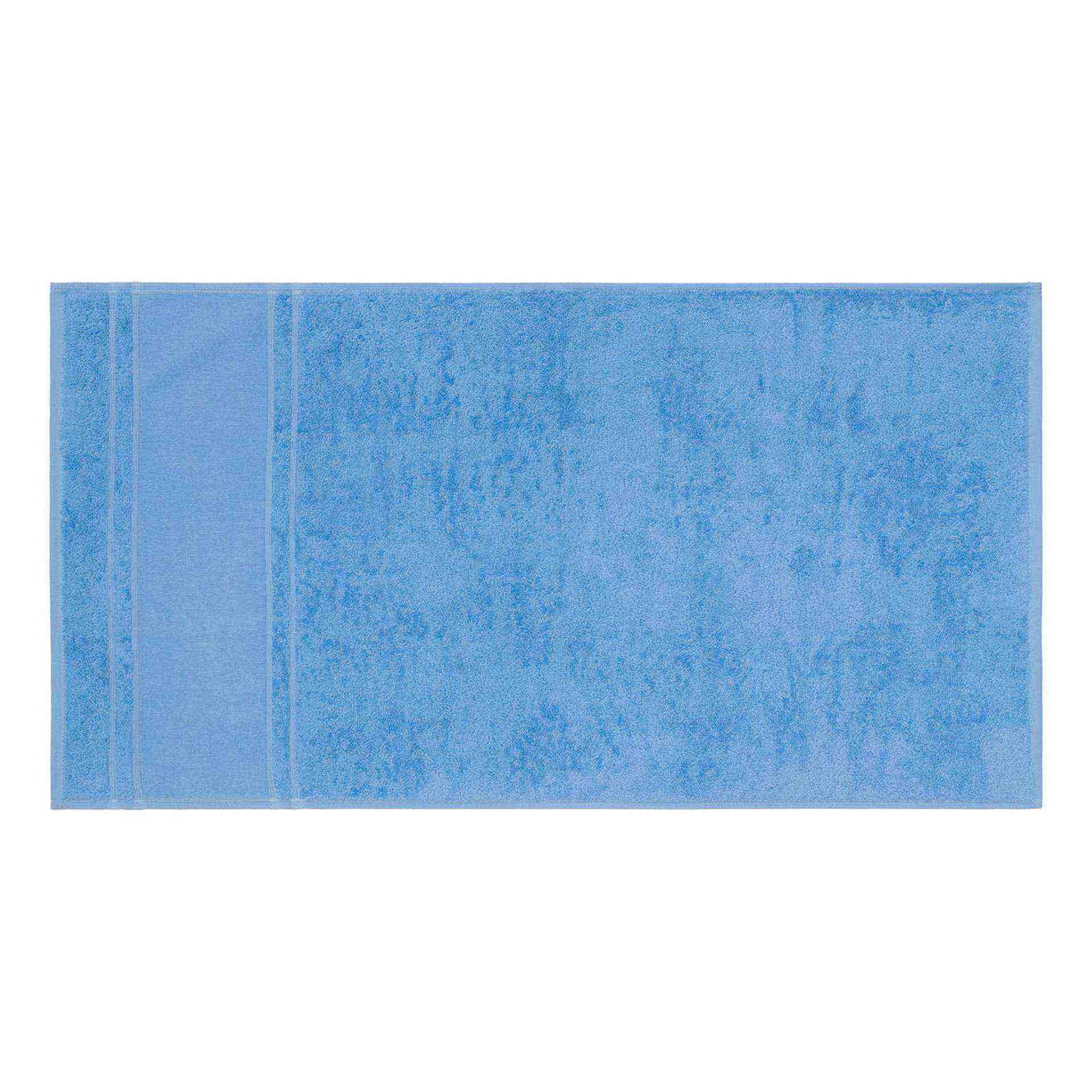 Bade-/ Saunatuch - Serie PORTO - hellblau - Abm. 100 x 180 cm - Baumwolle - 200001-9-57-D