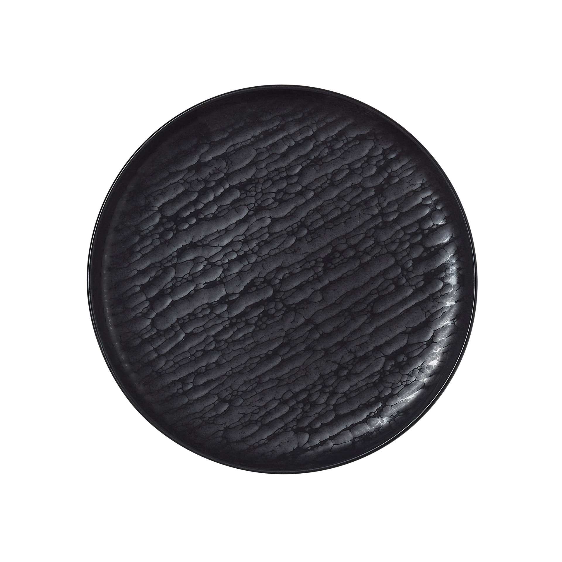 Teller (flach) - Set á 6 Stück - Serie Nova Smoke - smoke - rund - Höhe 3,0 cm - Ø 19,0 cm - Porzellan - 4883118-A