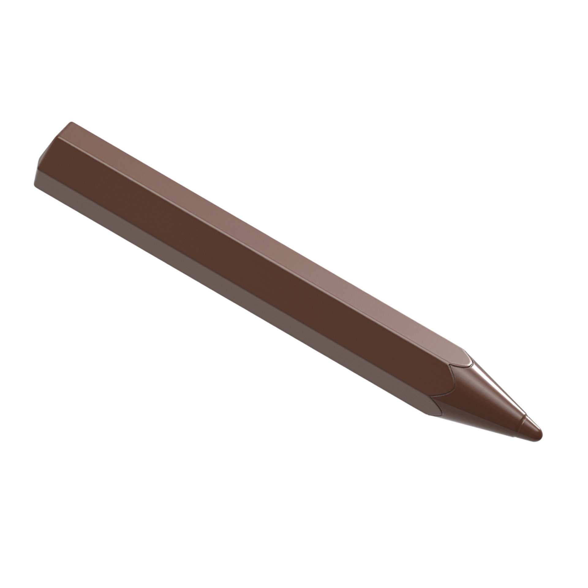 Schokoladen-Form - Bleistift - Abm. 27,5 x 13,5 x 2,4 cm - Polycarbonat - 421622-C
