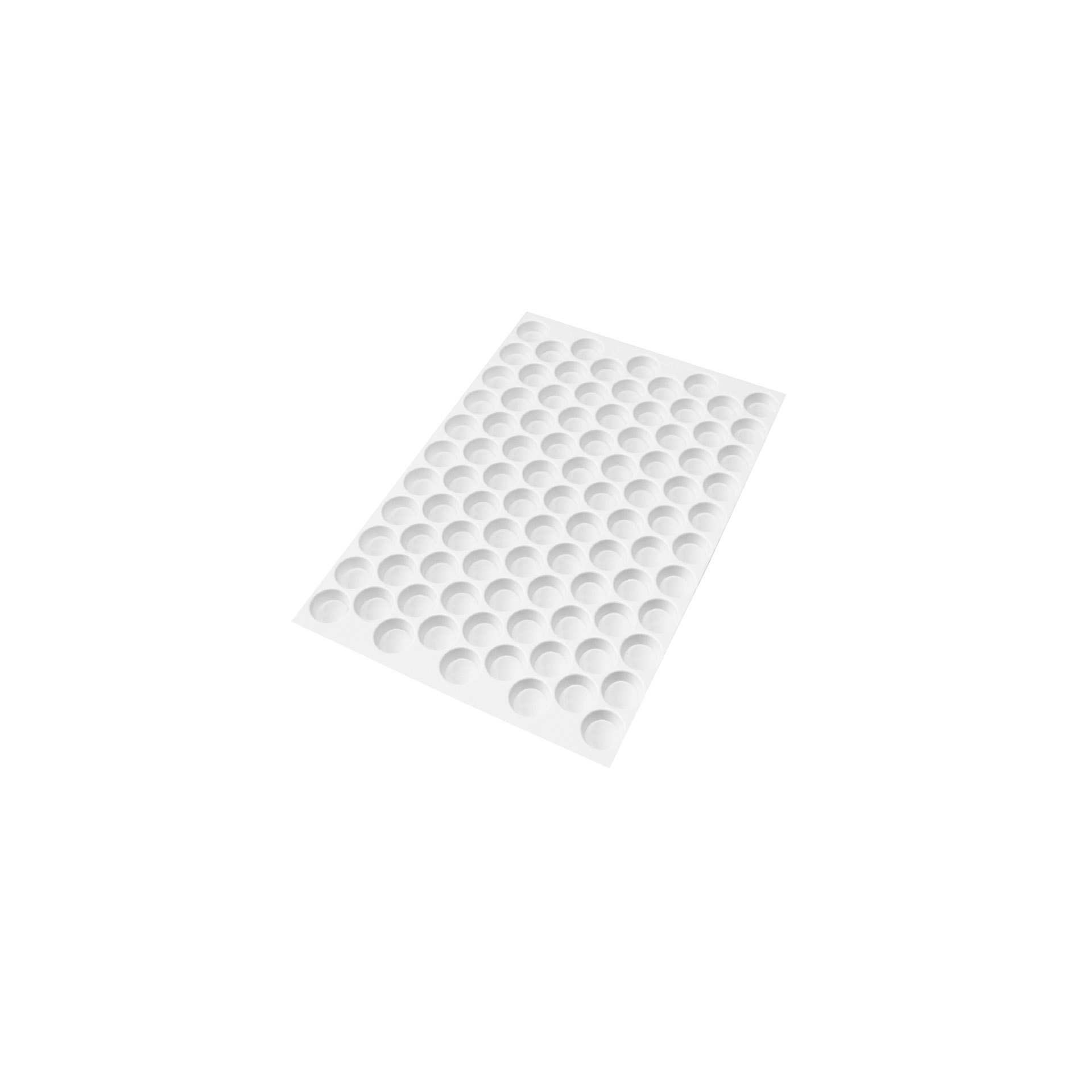 Ausstechmatte - glatt - rund - Abm. 57,5 x 39,0 x 1,8 cm - Polystyrol - 166023-C